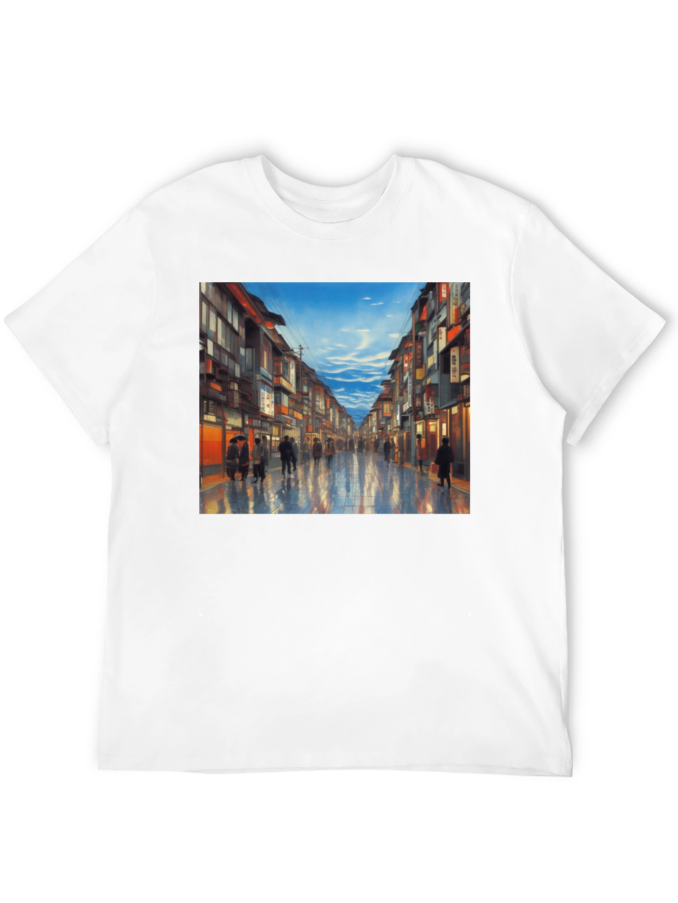 City Street T-Shirt - Artistic Impression