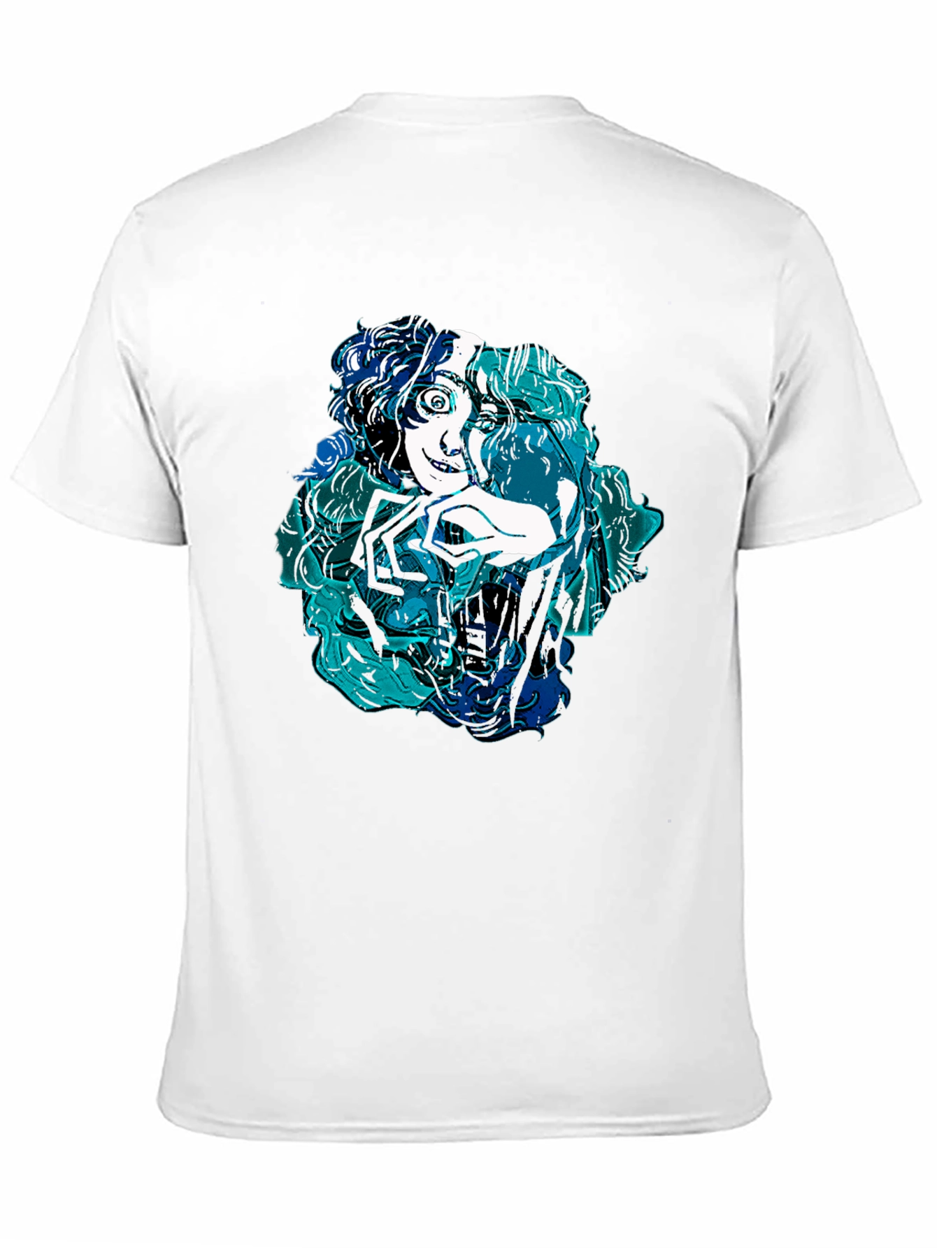Cartoon Graphic Tee - Modern Art Shirt