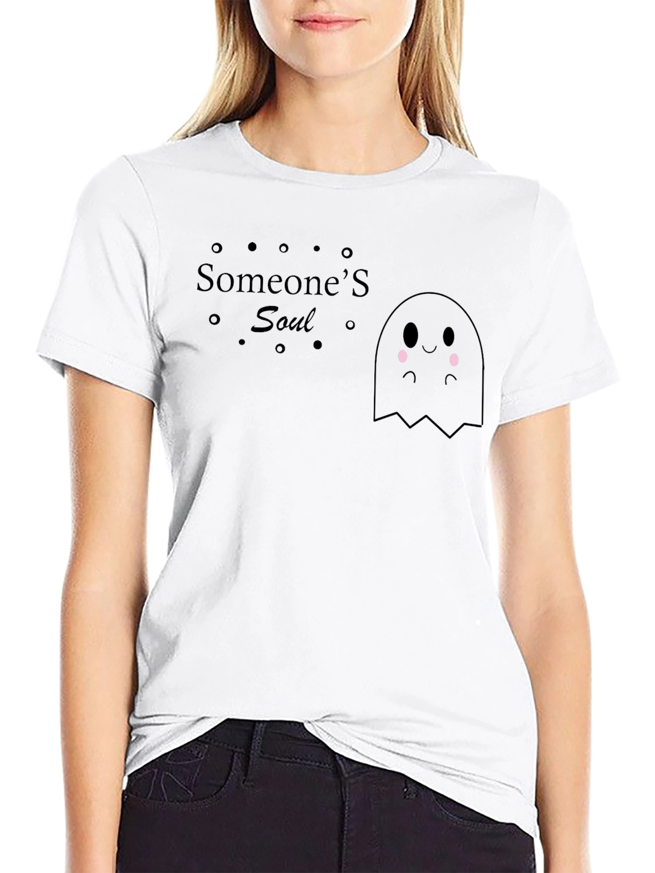 Someones Soul Ghost Graphic T-Shirt