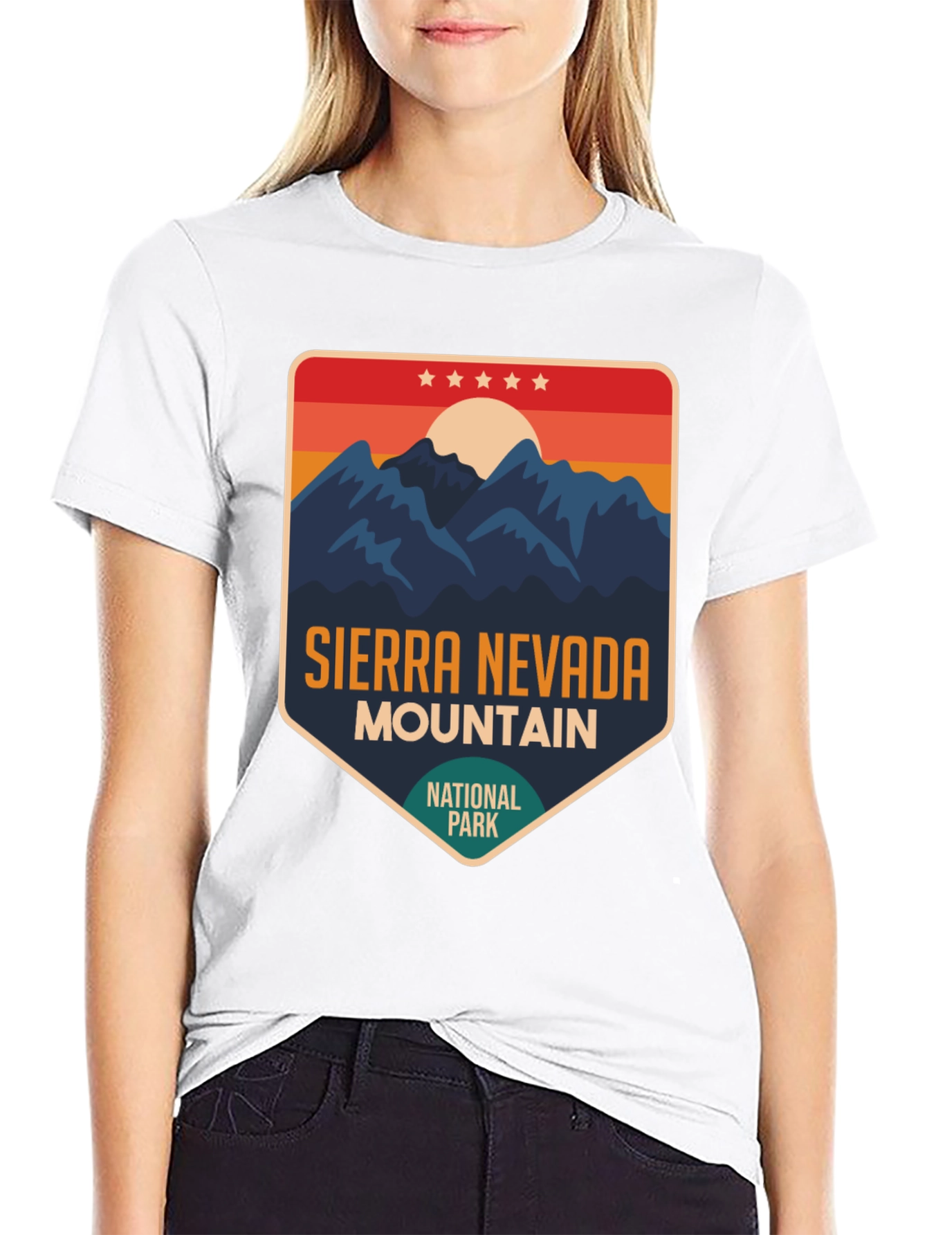 Sierra Nevada Mountain National Park T-Shirt