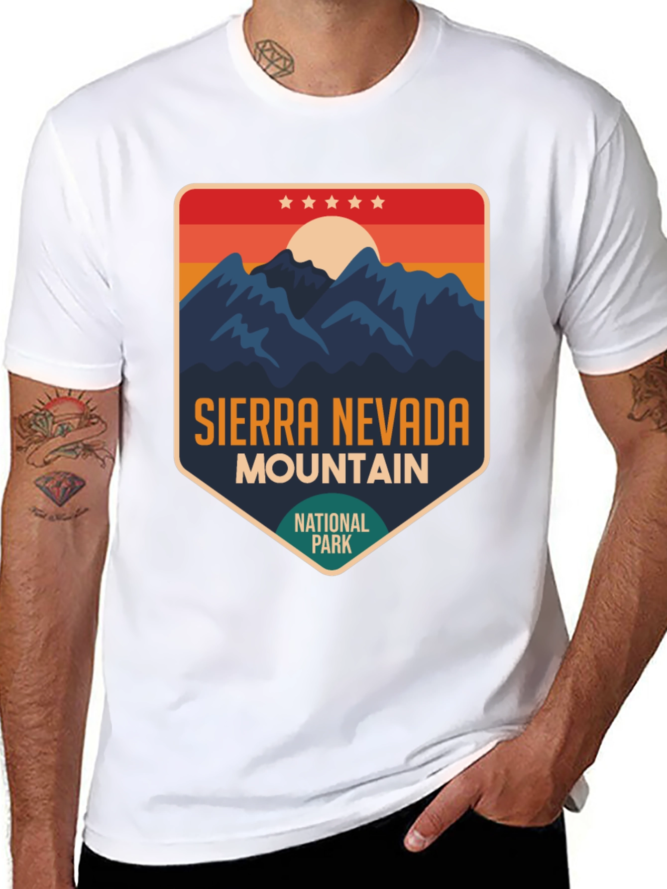 Sierra Nevada Mountain National Park T-Shirt