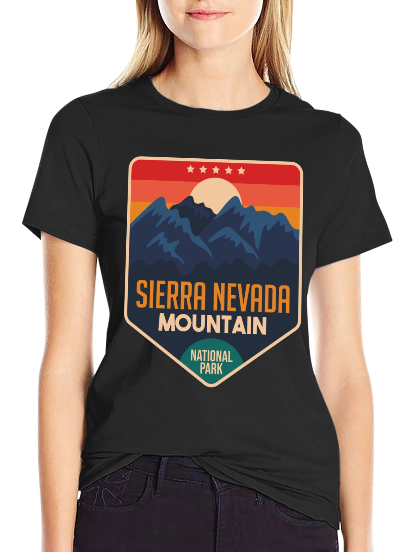 Sierra Nevada Mountain National Park T-Shirt