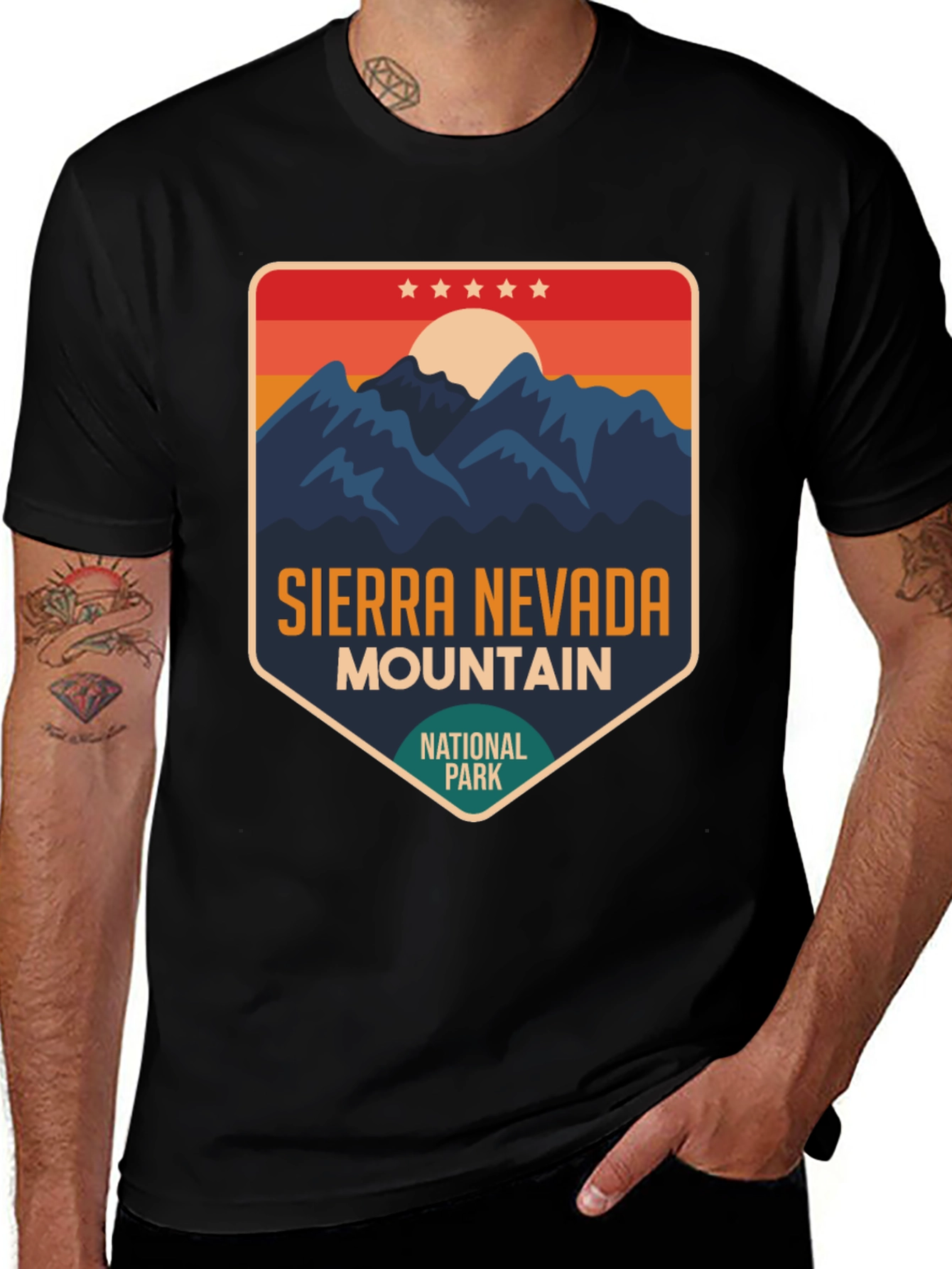 Sierra Nevada Mountain National Park T-Shirt