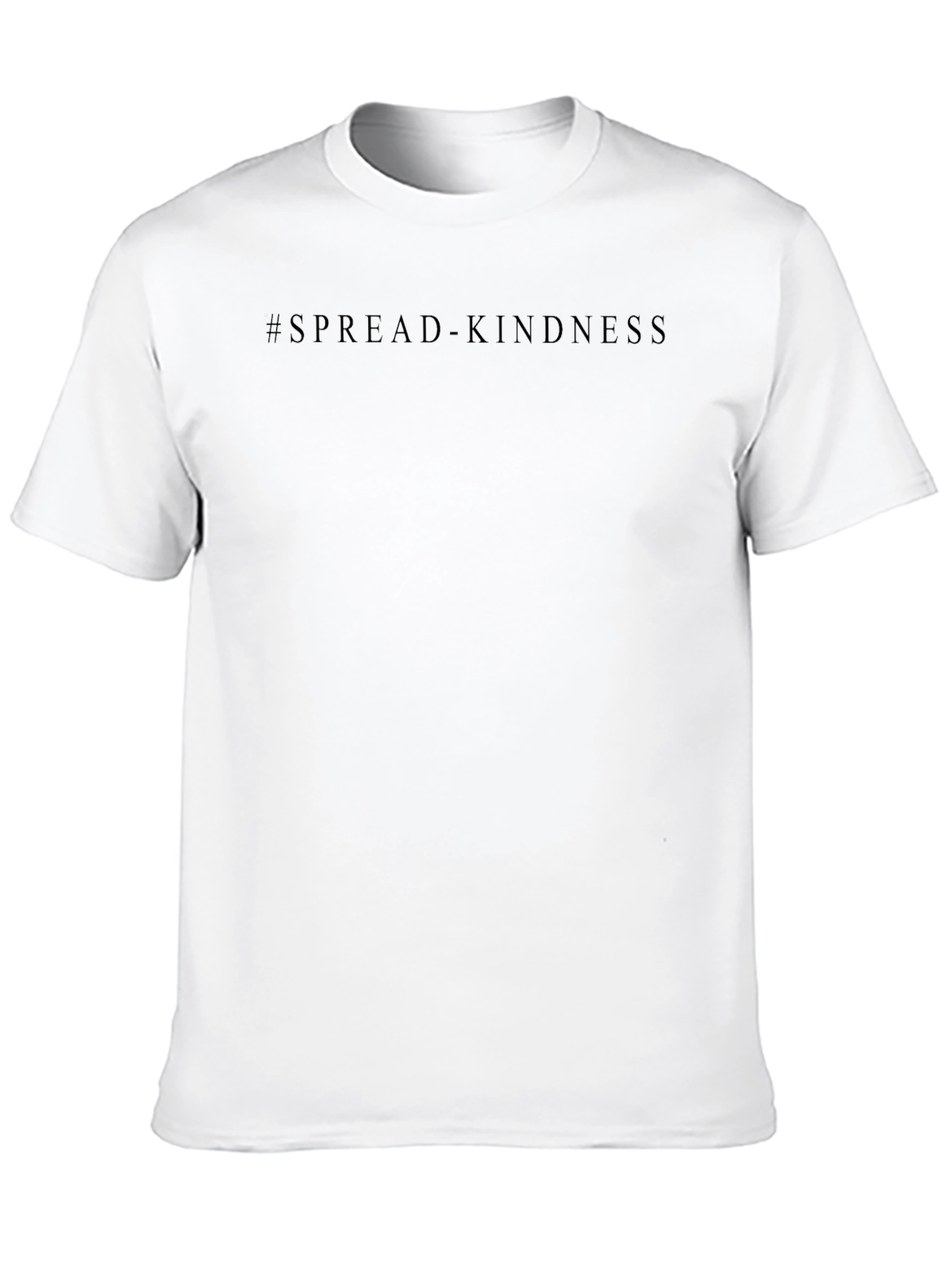 Spread Kindness Black Crewneck T-Shirt