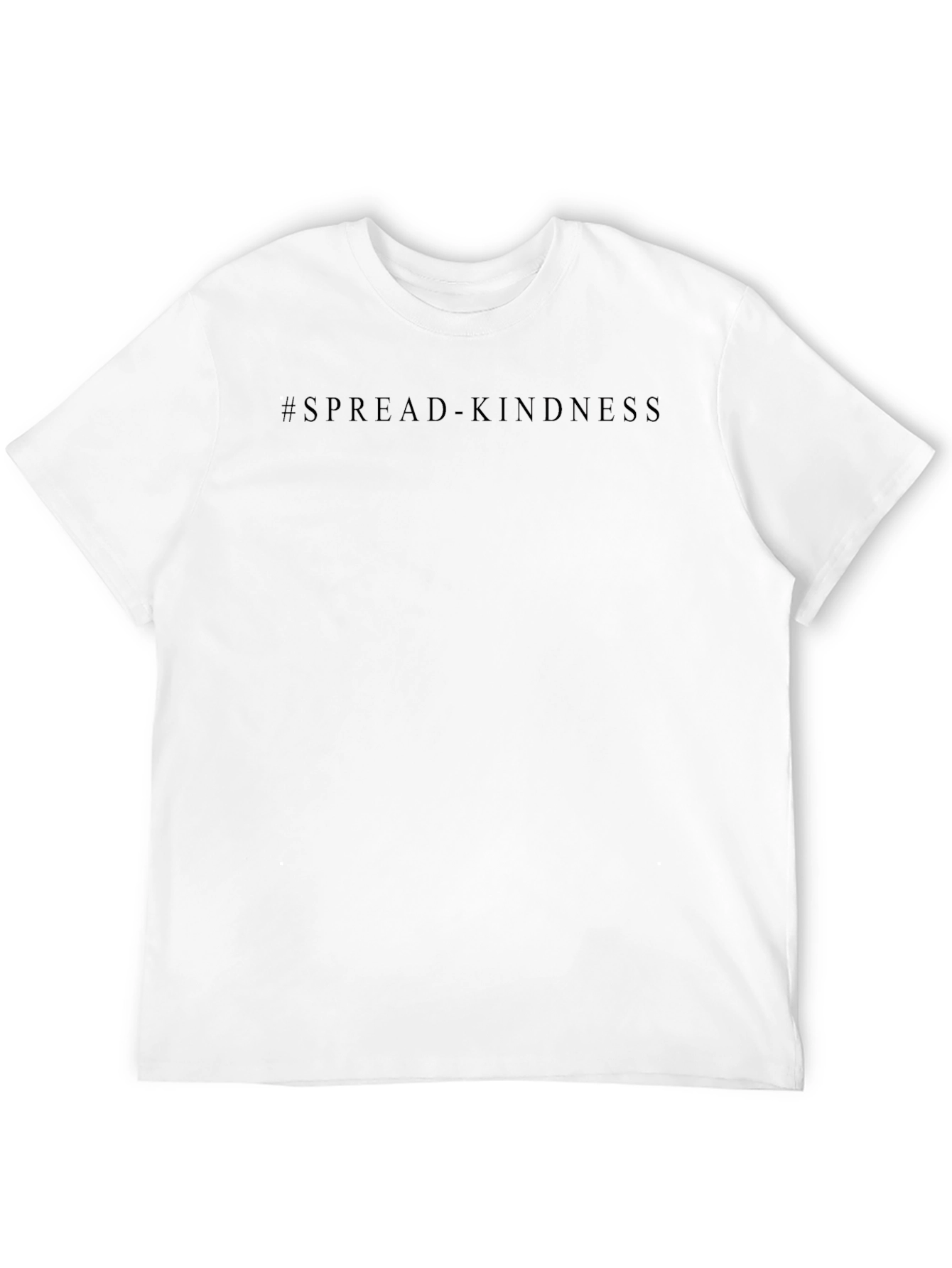 Spread Kindness Black Crewneck T-Shirt