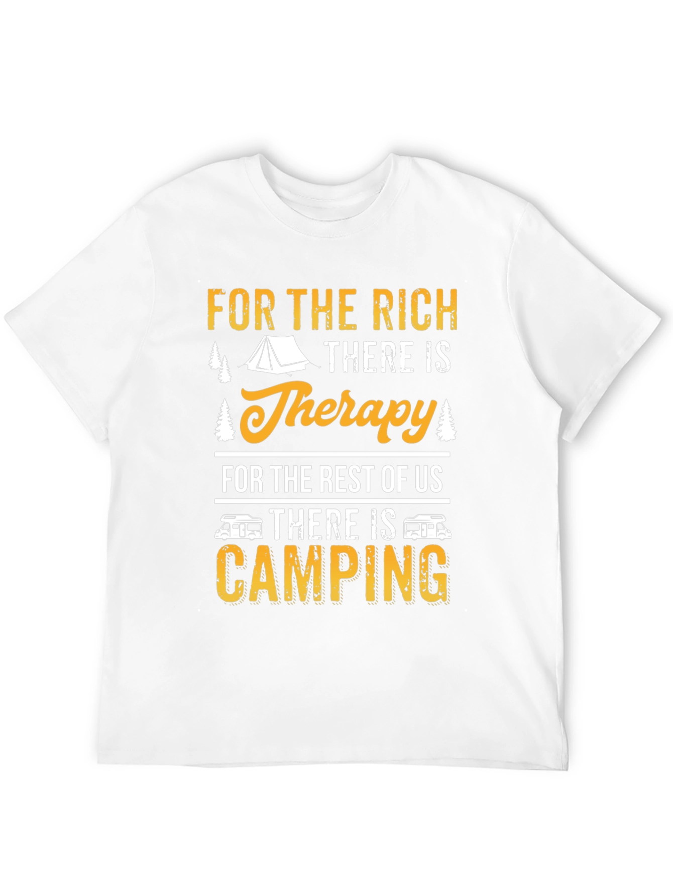 Camping Therapy Graphic Tee