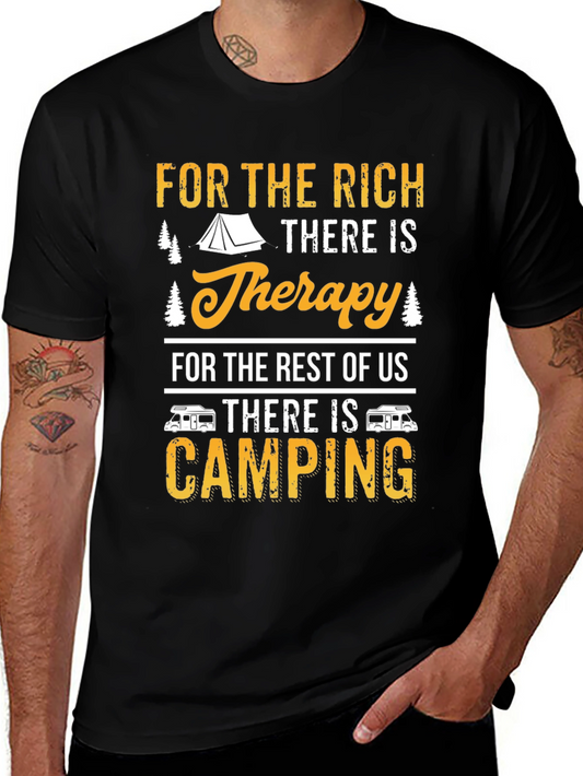 Camping Therapy Graphic Tee