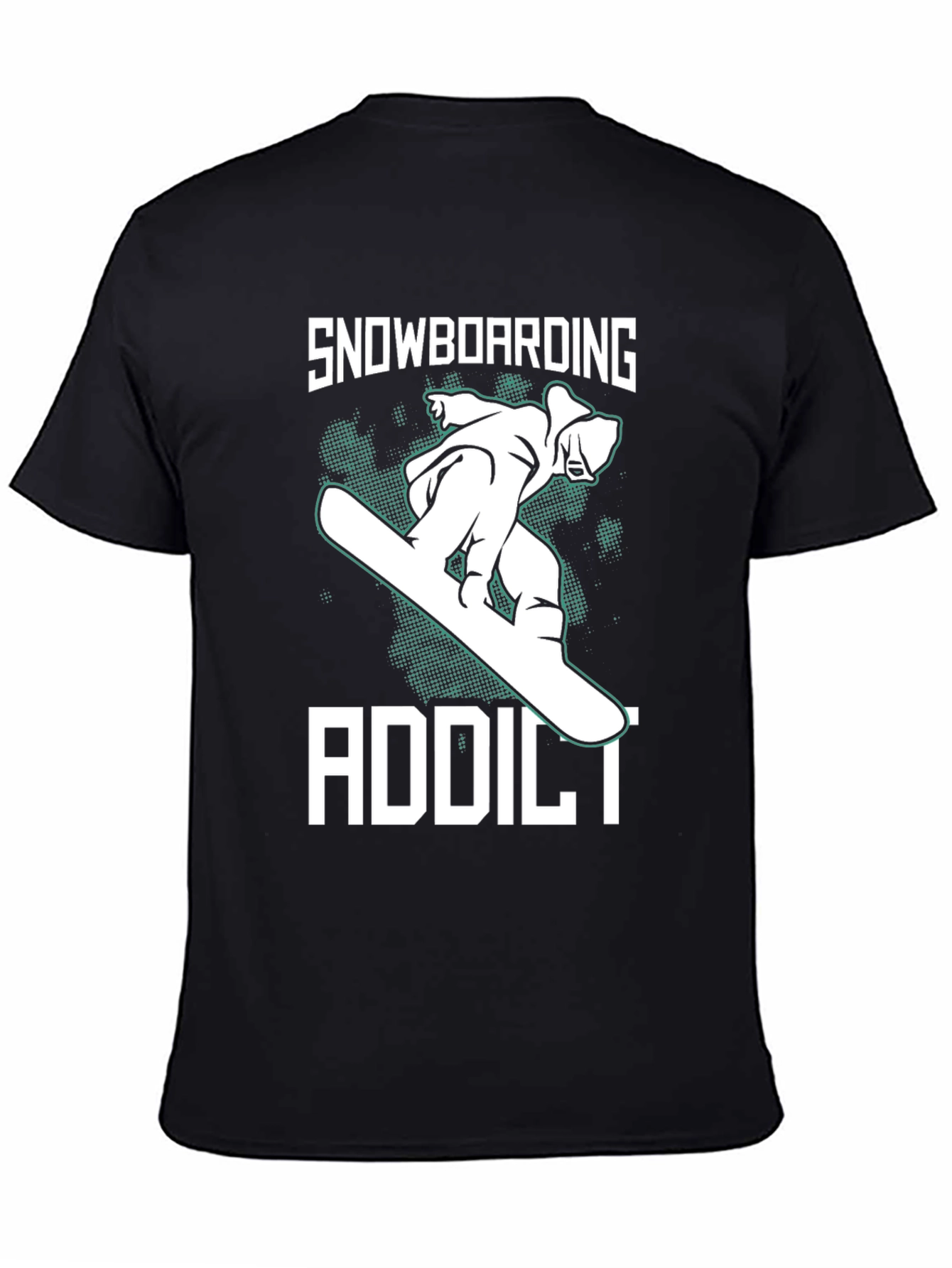 Snowboarding Addict Graphic Tee