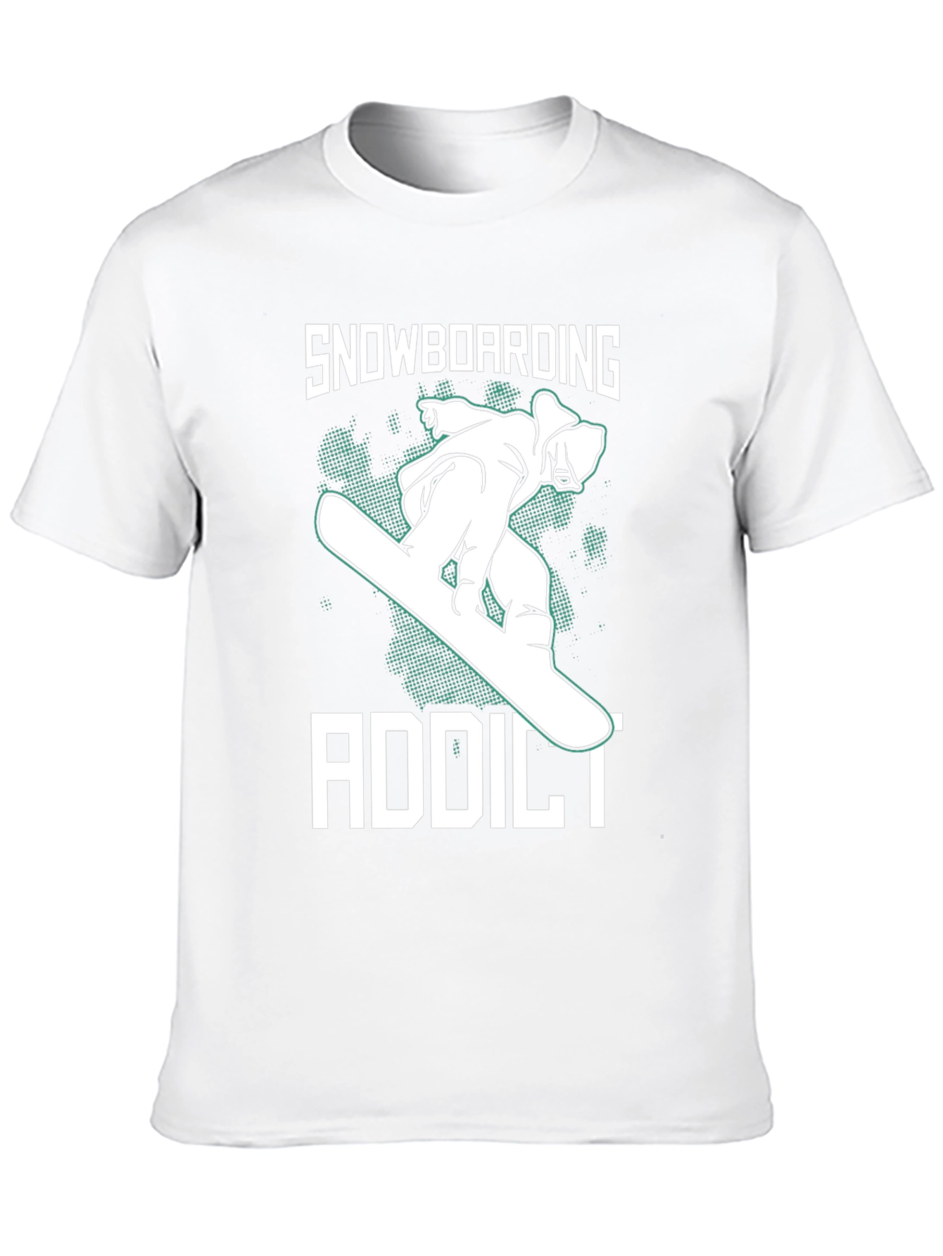 Snowboarding Addict Graphic Tee