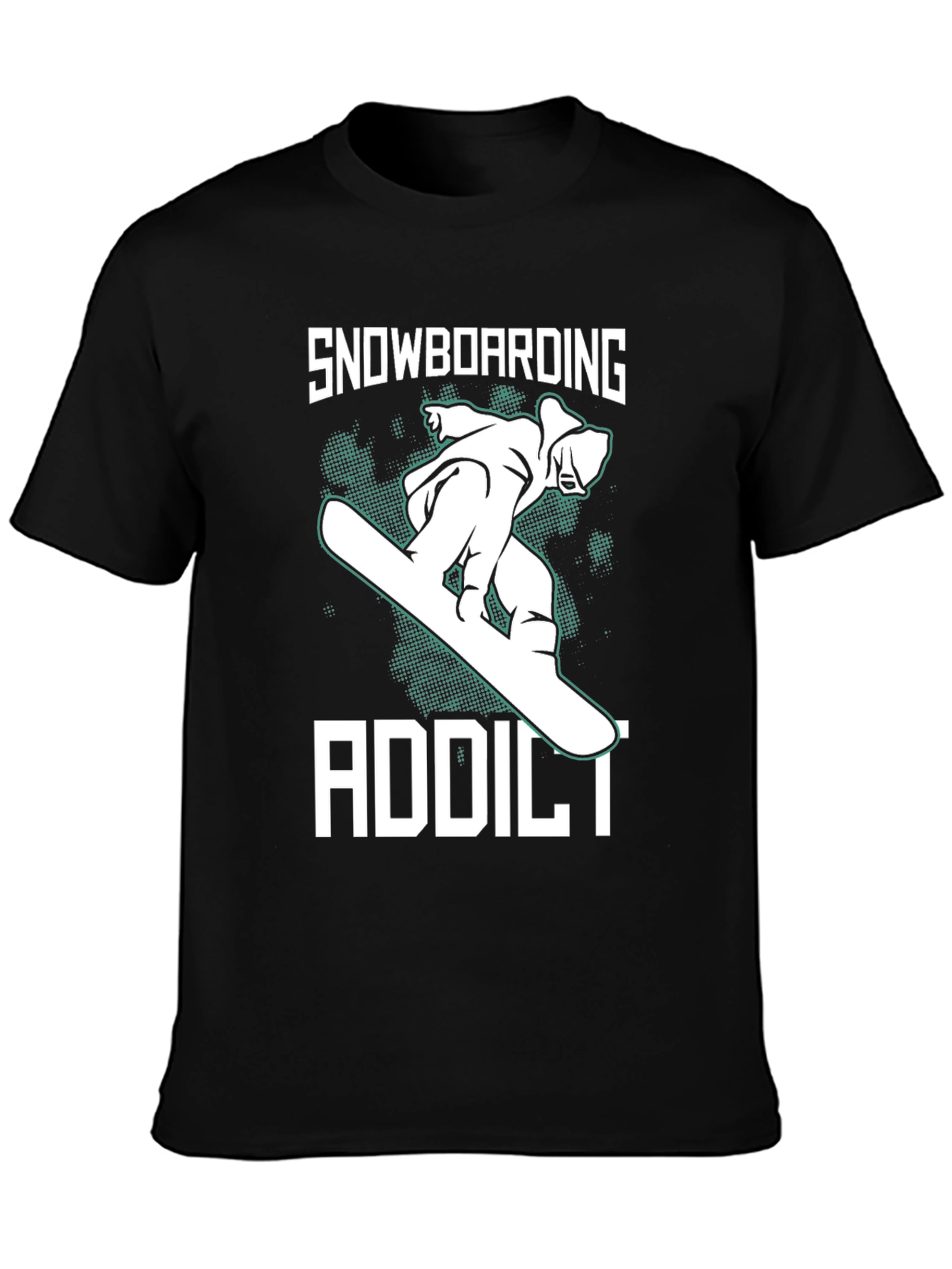 Snowboarding Addict Graphic Tee