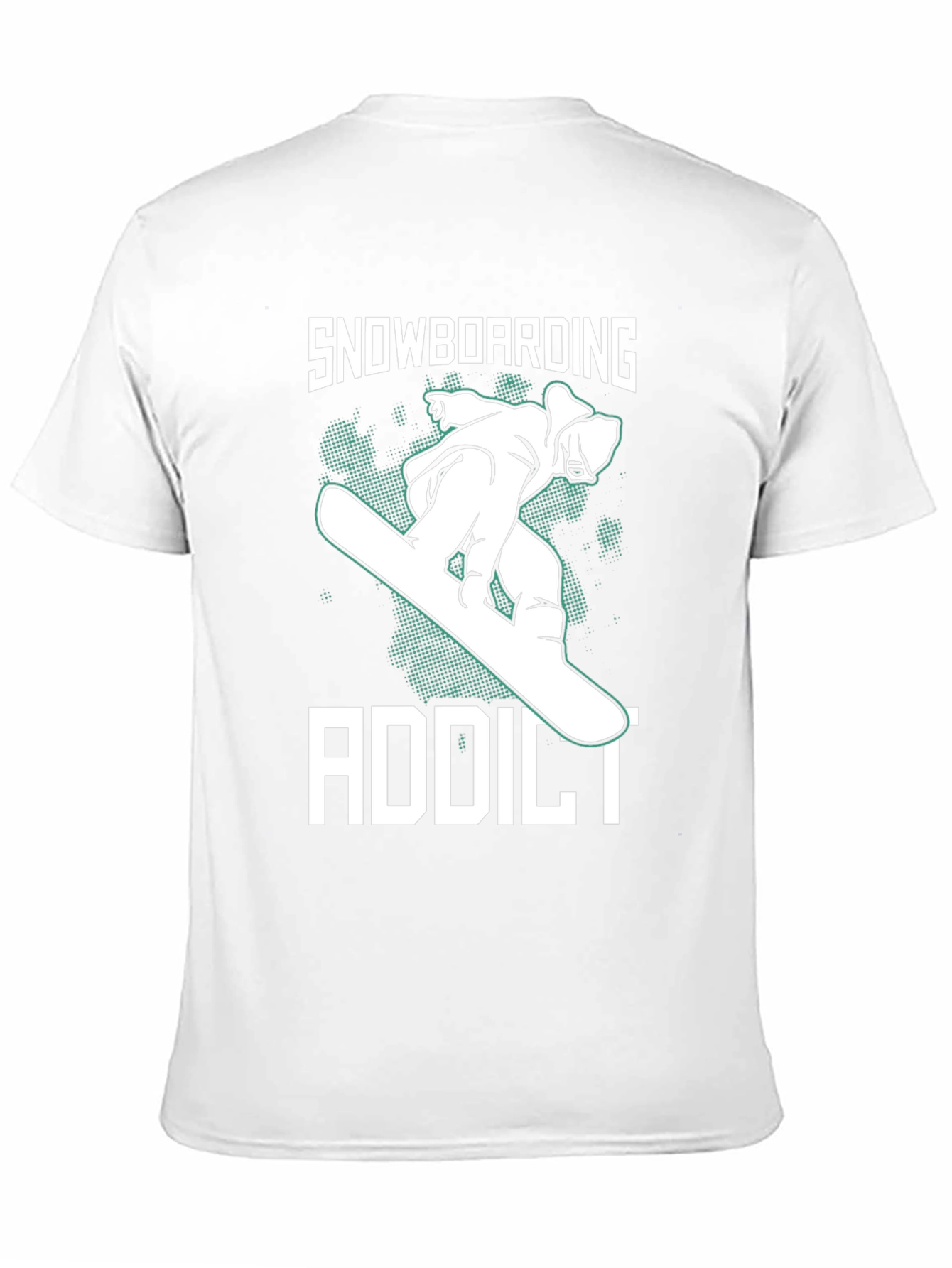 Snowboarding Addict Graphic Tee