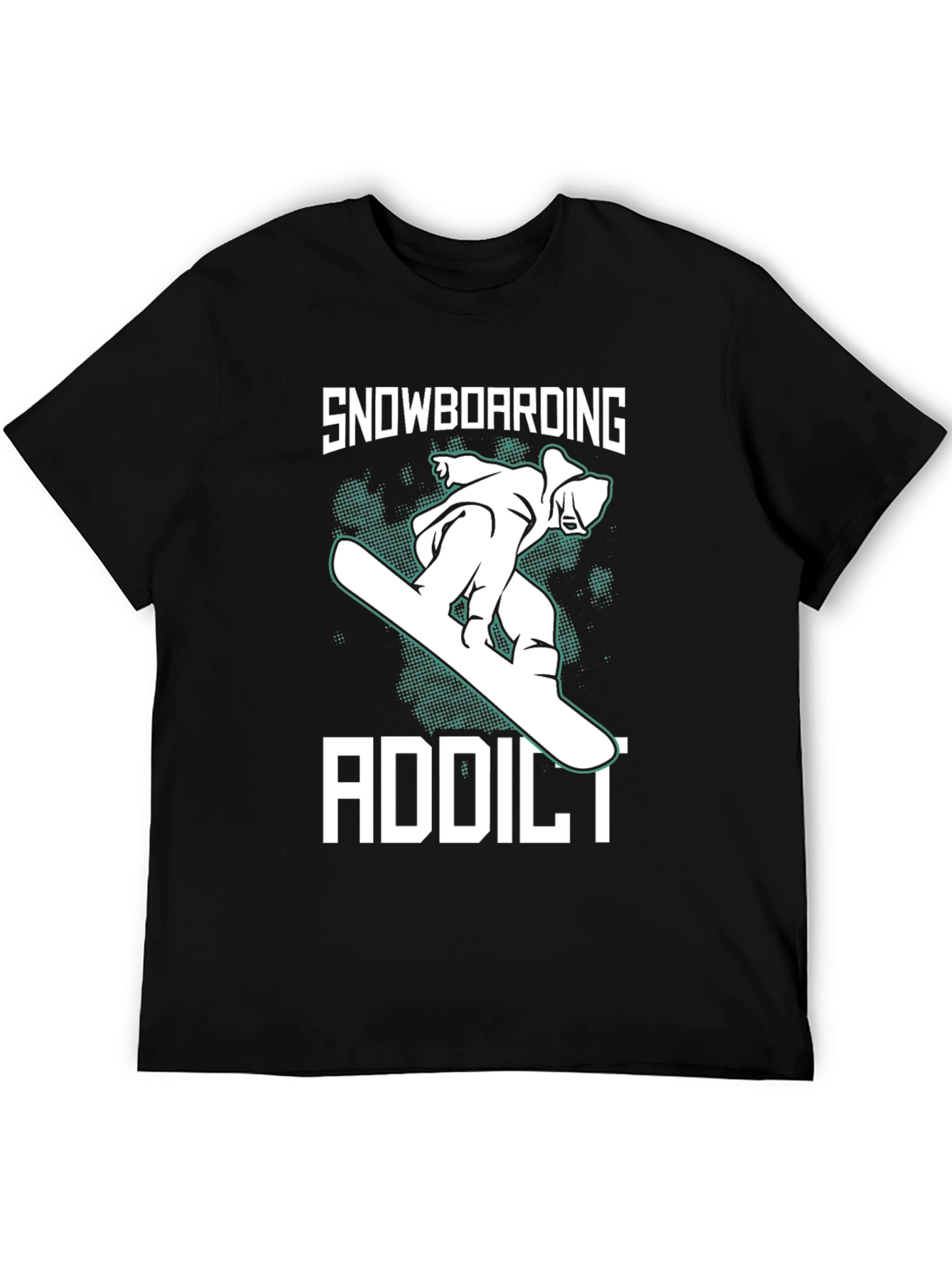 Snowboarding Addict Graphic Tee