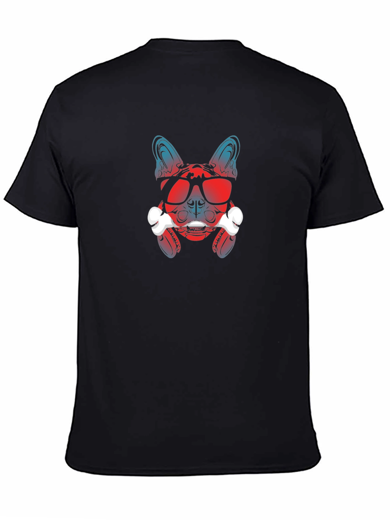 Cool Dog Graphic Tee - Bone & Shades