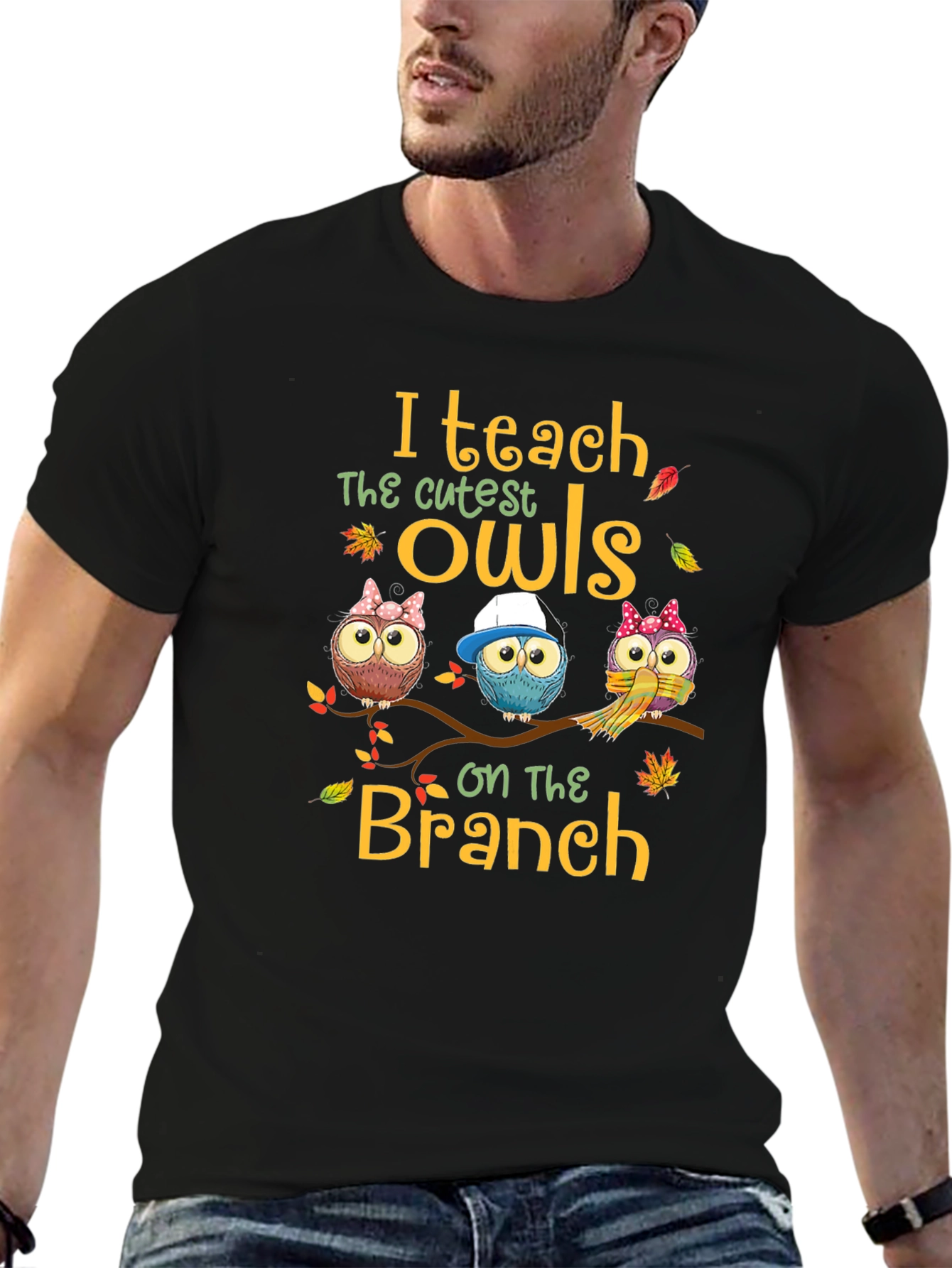 Cute Owls Teacher T-Shirt