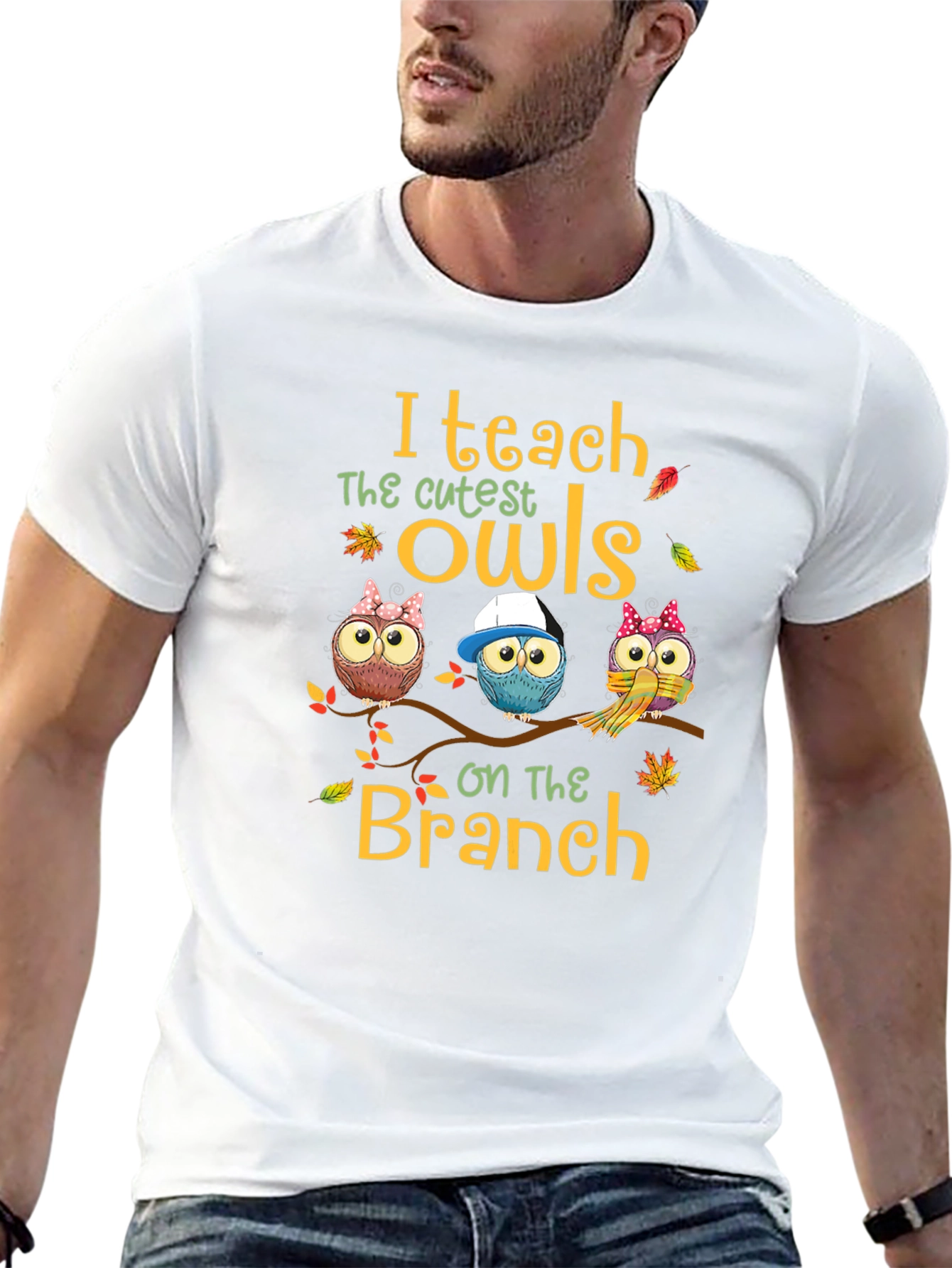 Cute Owls Teacher T-Shirt