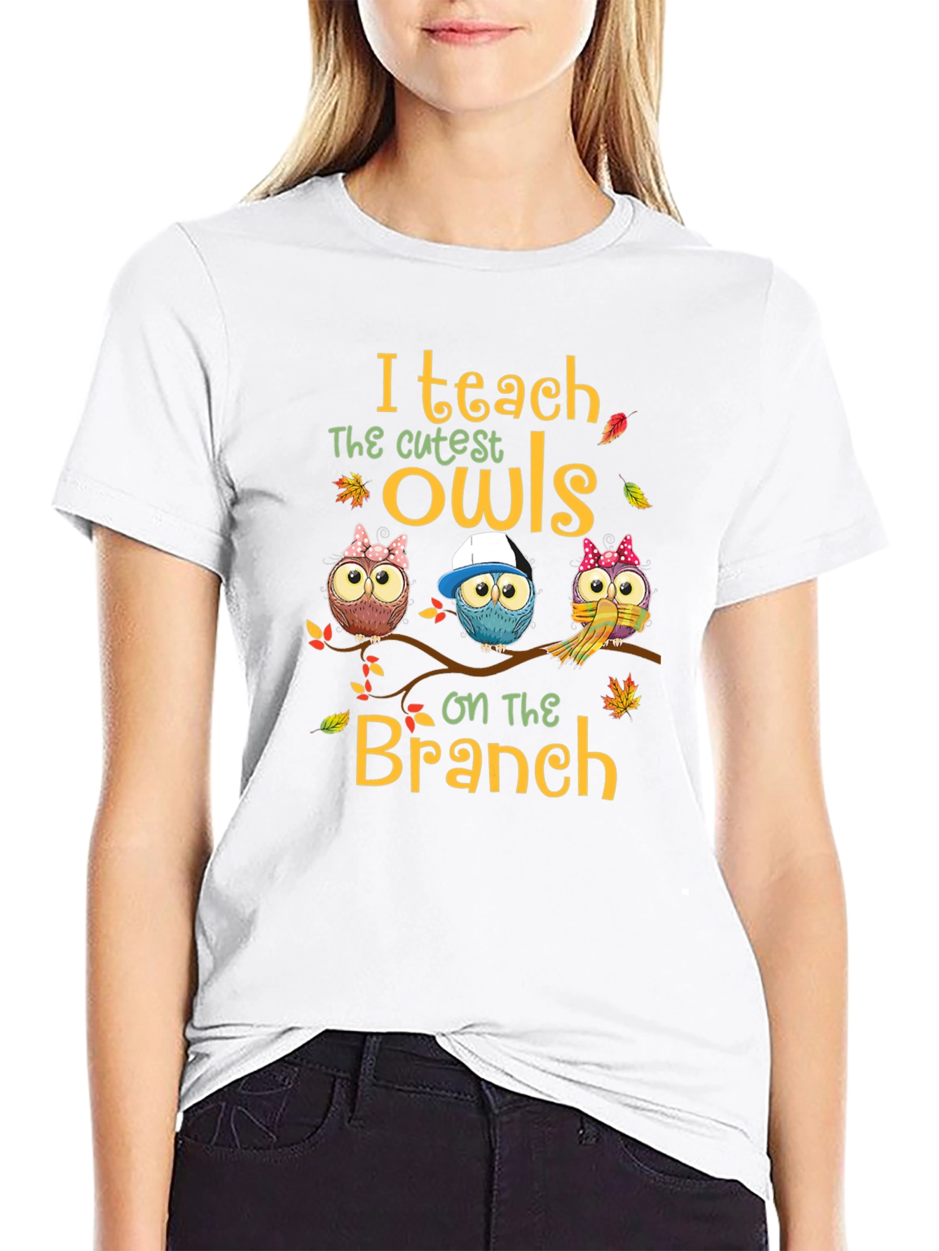 Cute Owls Teacher T-Shirt