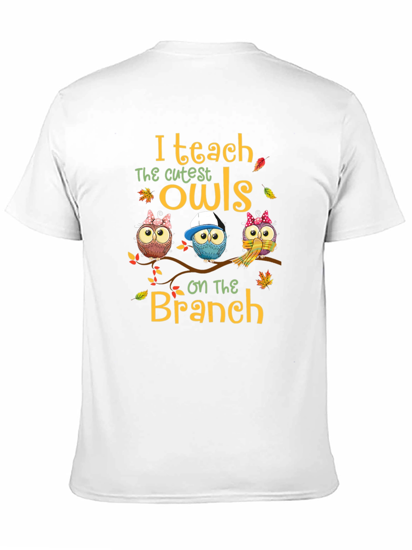 Cute Owls Teacher T-Shirt