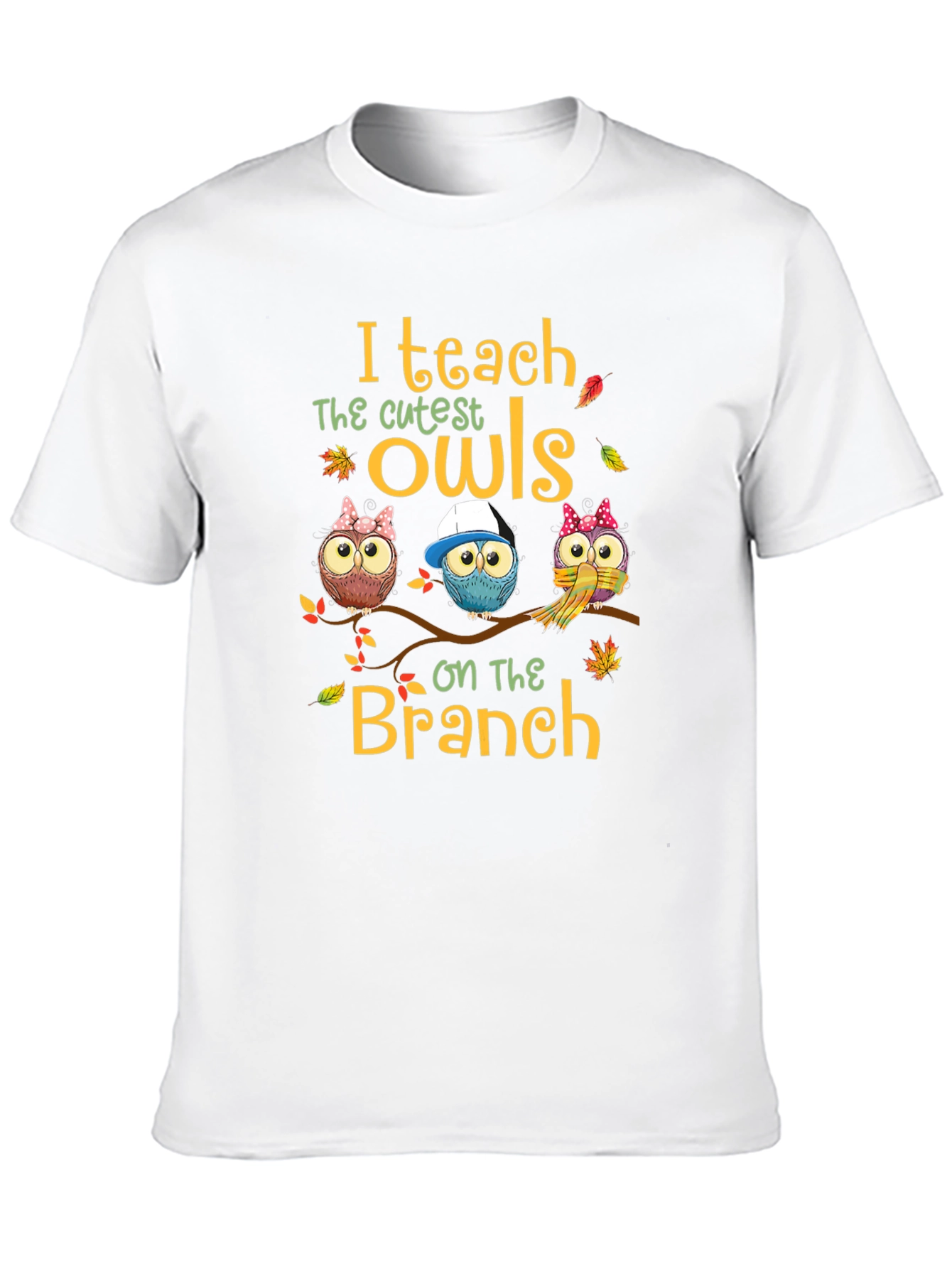 Cute Owls Teacher T-Shirt
