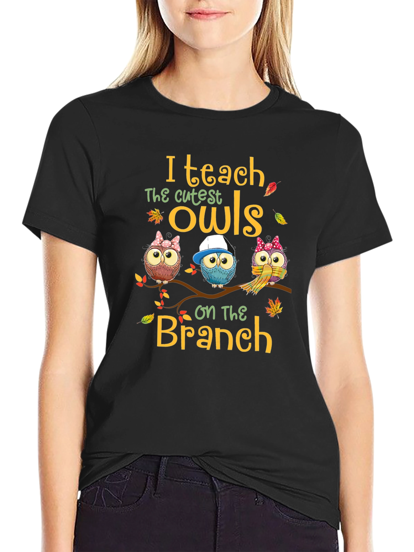 Cute Owls Teacher T-Shirt