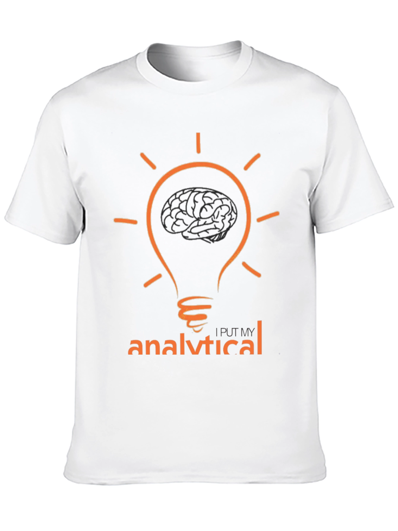 Analytical Brain T-Shirt - Smart Idea Design