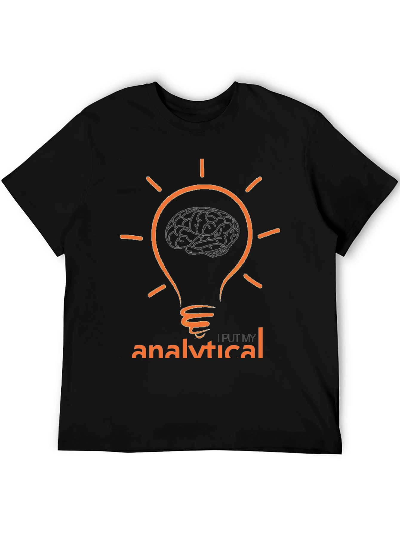 Analytical Brain T-Shirt - Smart Idea Design