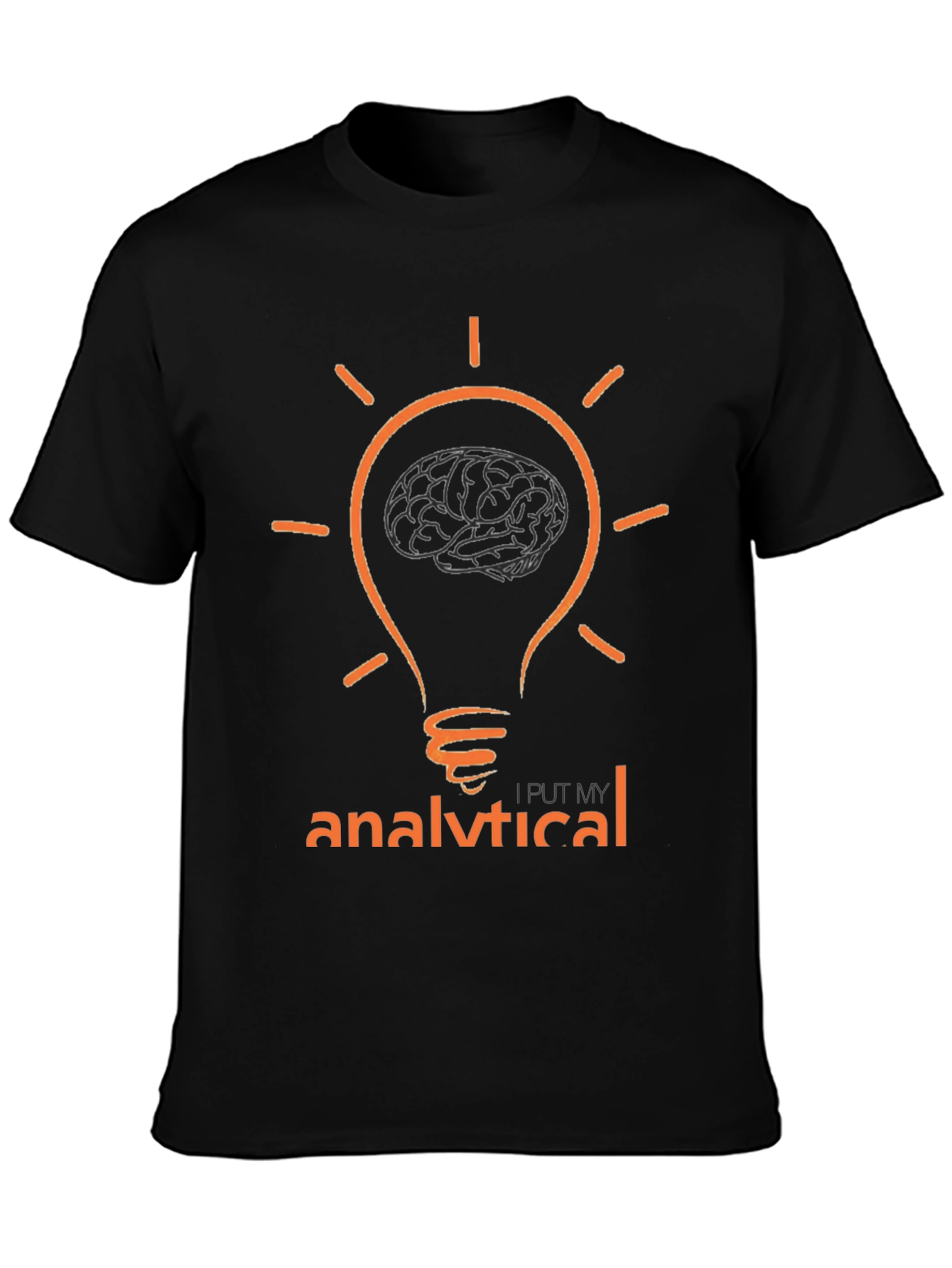 Analytical Brain T-Shirt - Smart Idea Design
