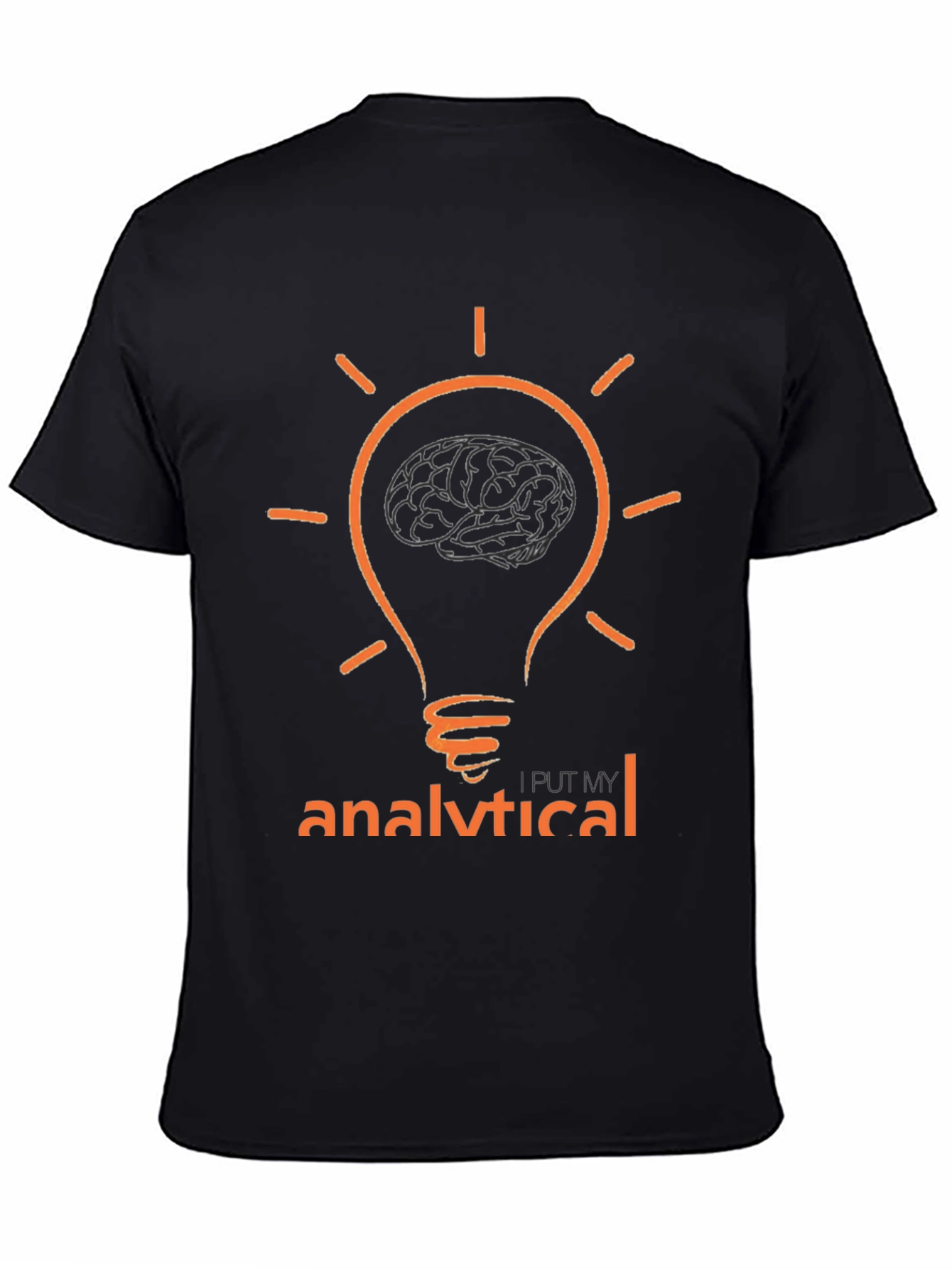 Analytical Brain T-Shirt - Smart Idea Design