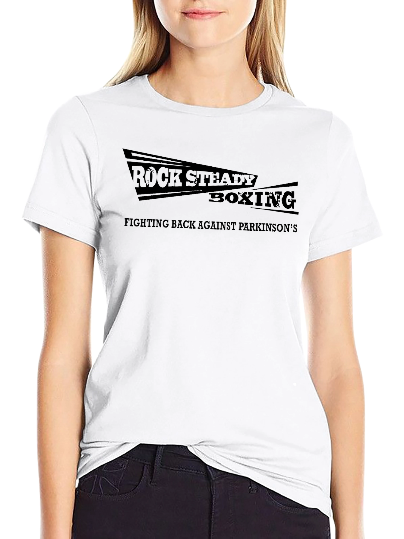 Rock Steady Boxing T-Shirt Parkinsons Awareness