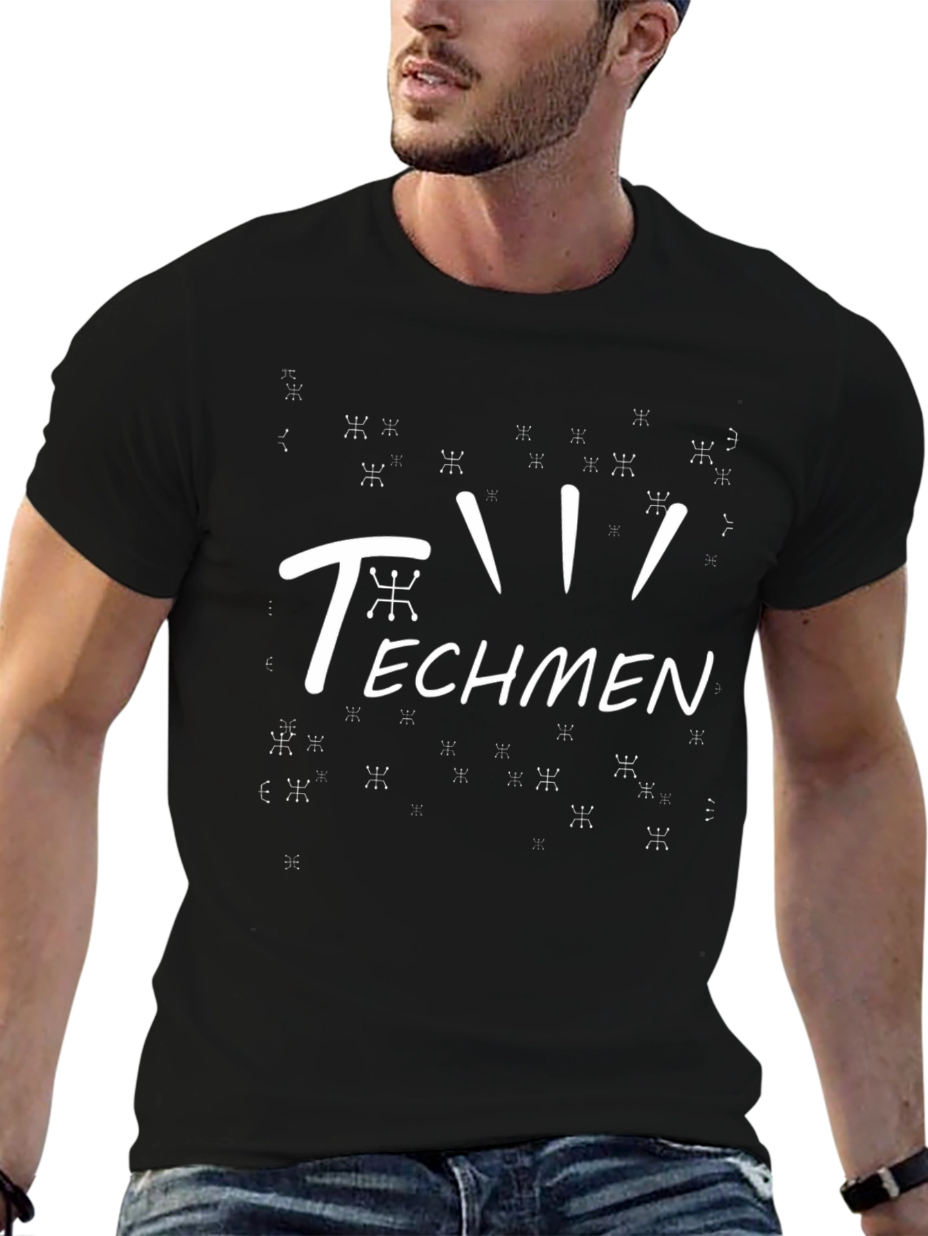 Techmen Graphic Tee - Modern Style