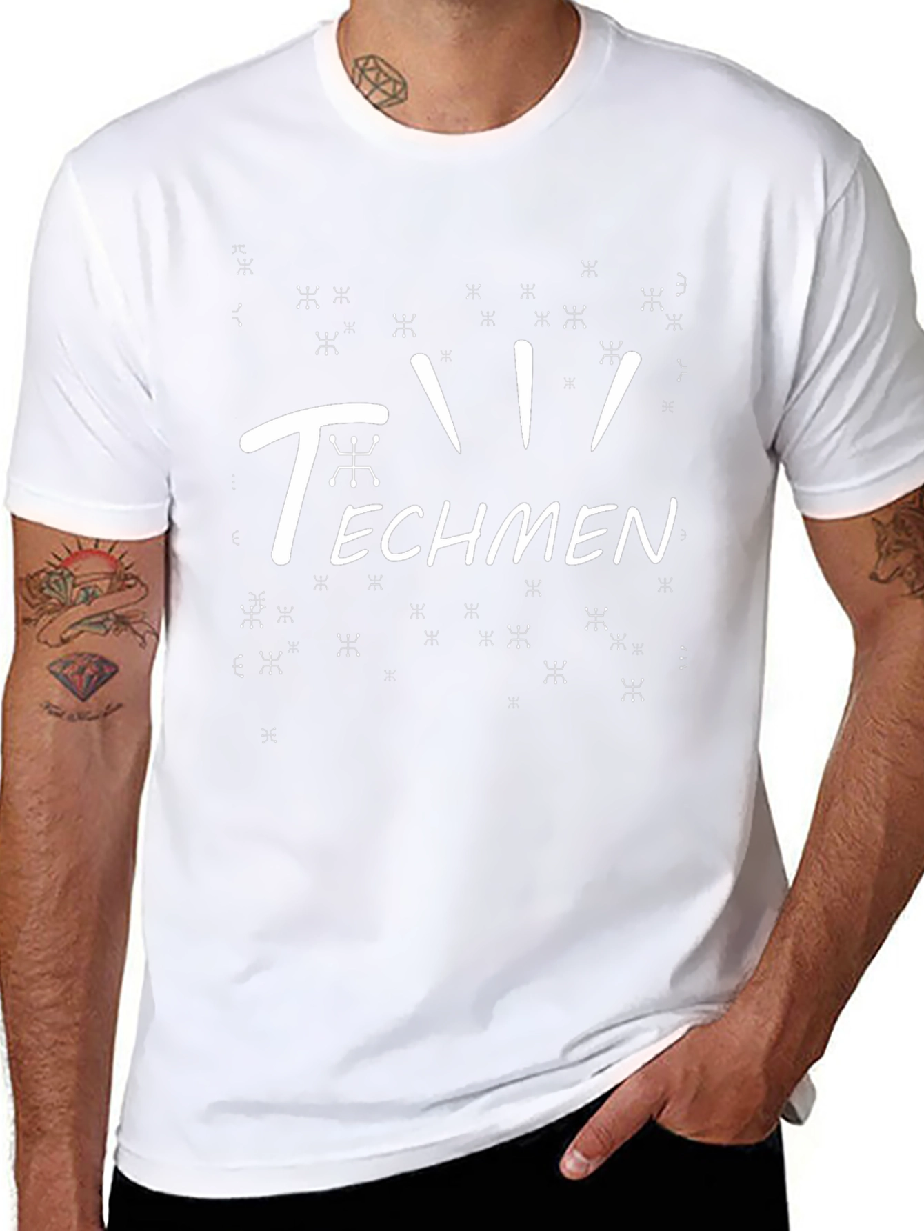 Techmen Graphic Tee - Modern Style