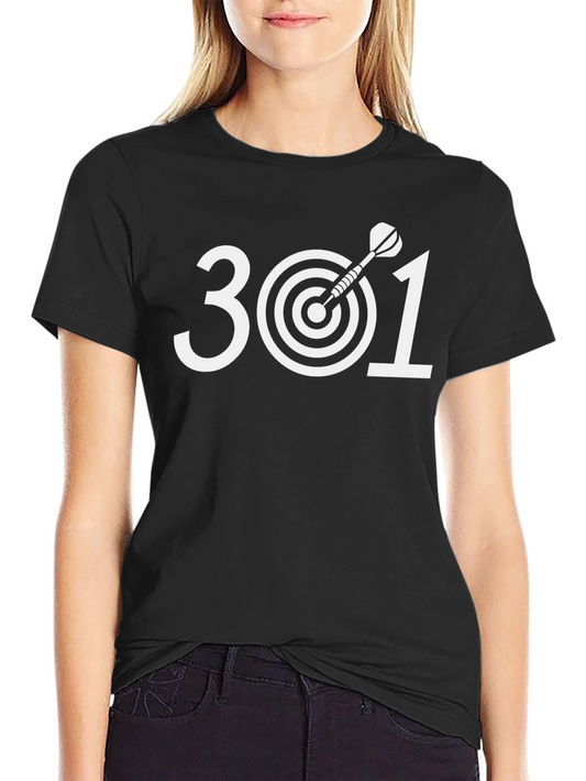 301 Darts T-Shirt - Bullseye Target Tee