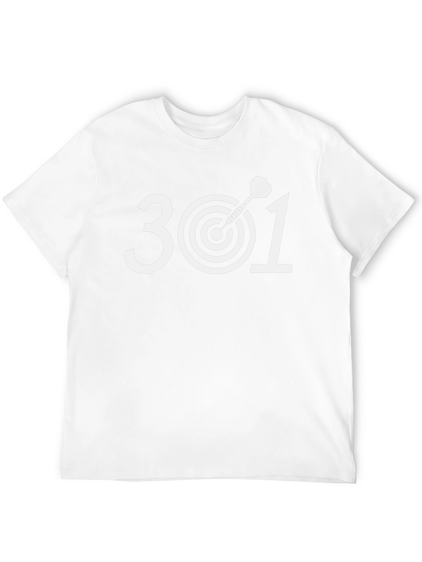 301 Darts T-Shirt - Bullseye Target Tee