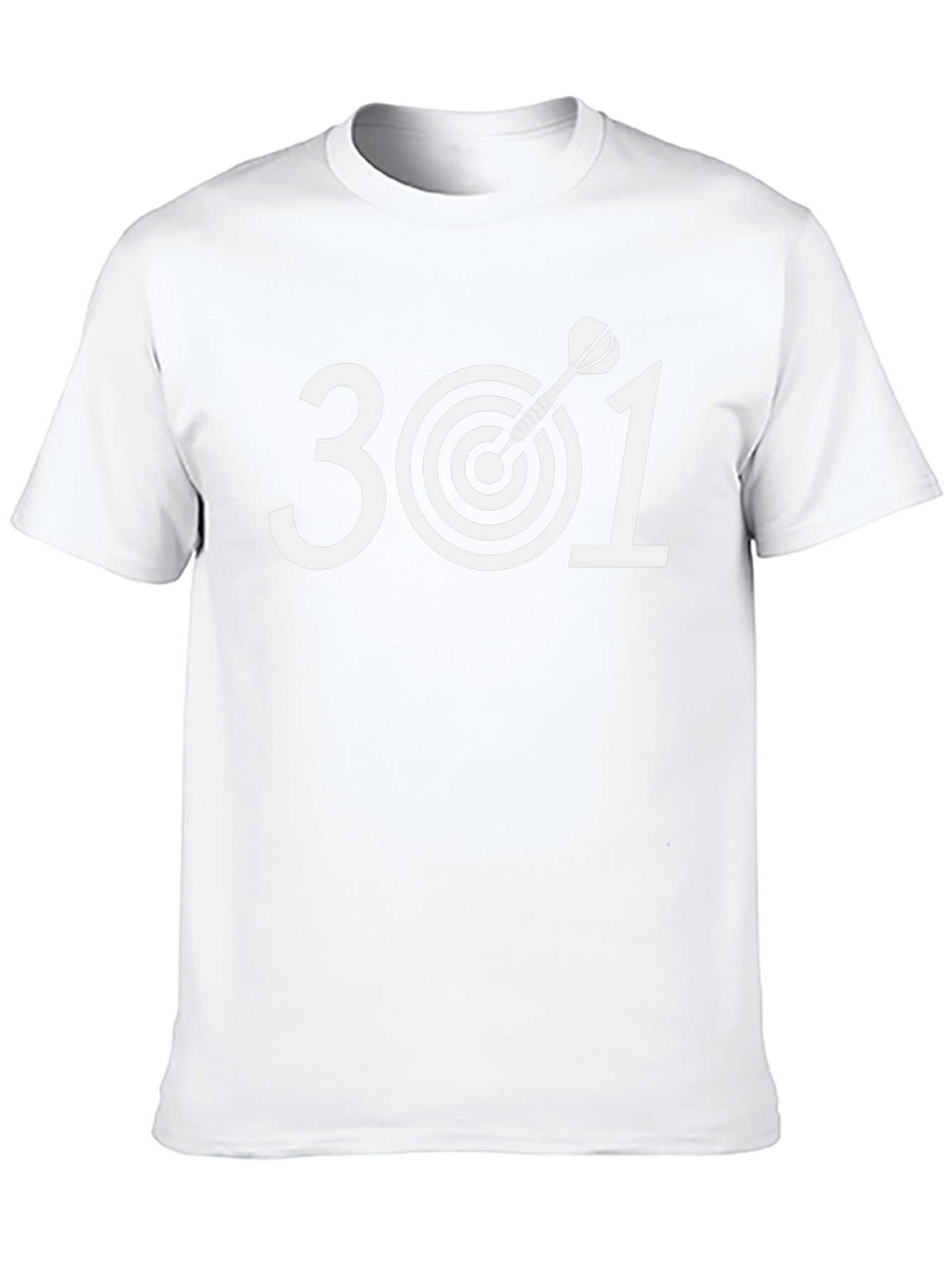 301 Darts T-Shirt - Bullseye Target Tee