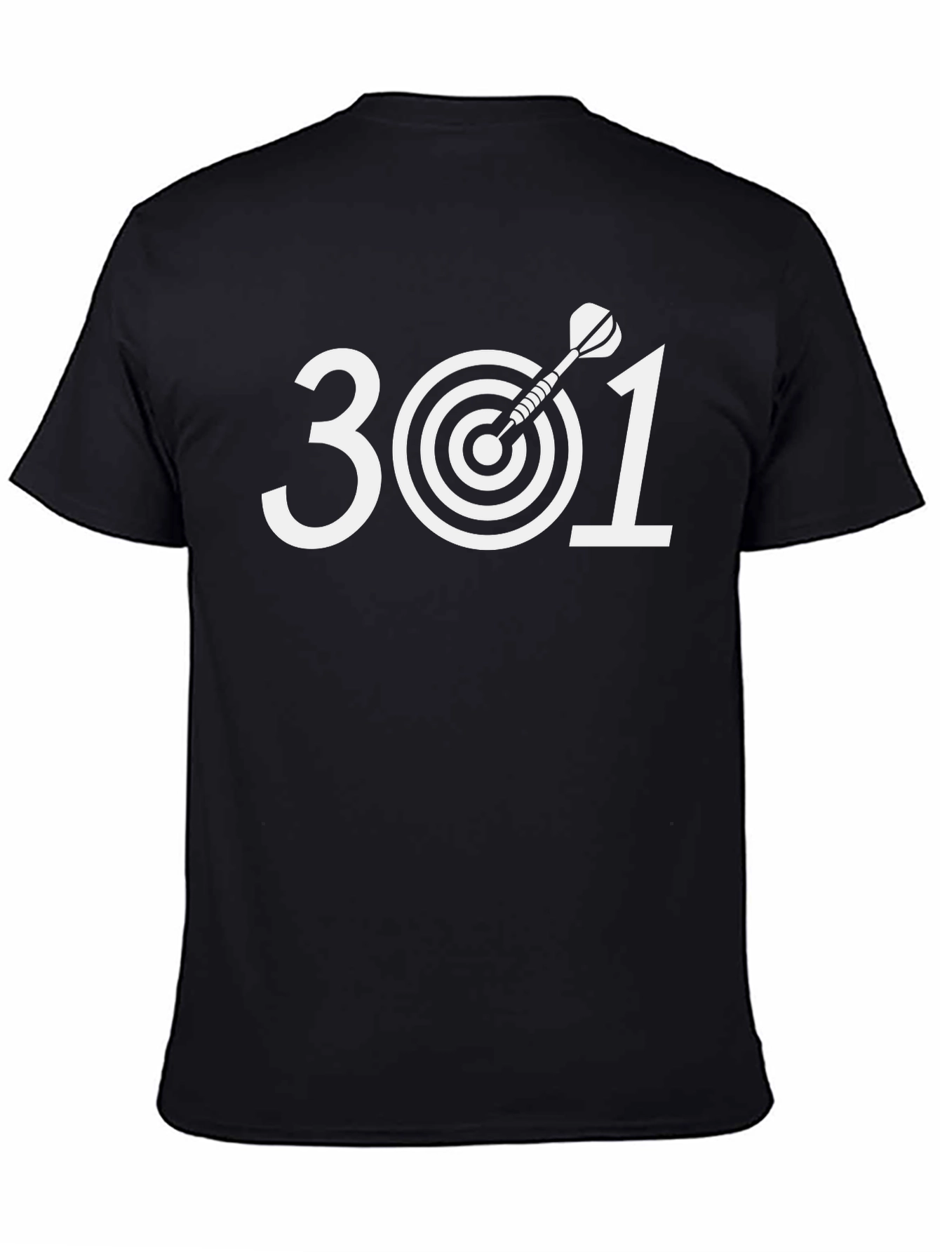 301 Darts T-Shirt - Bullseye Target Tee