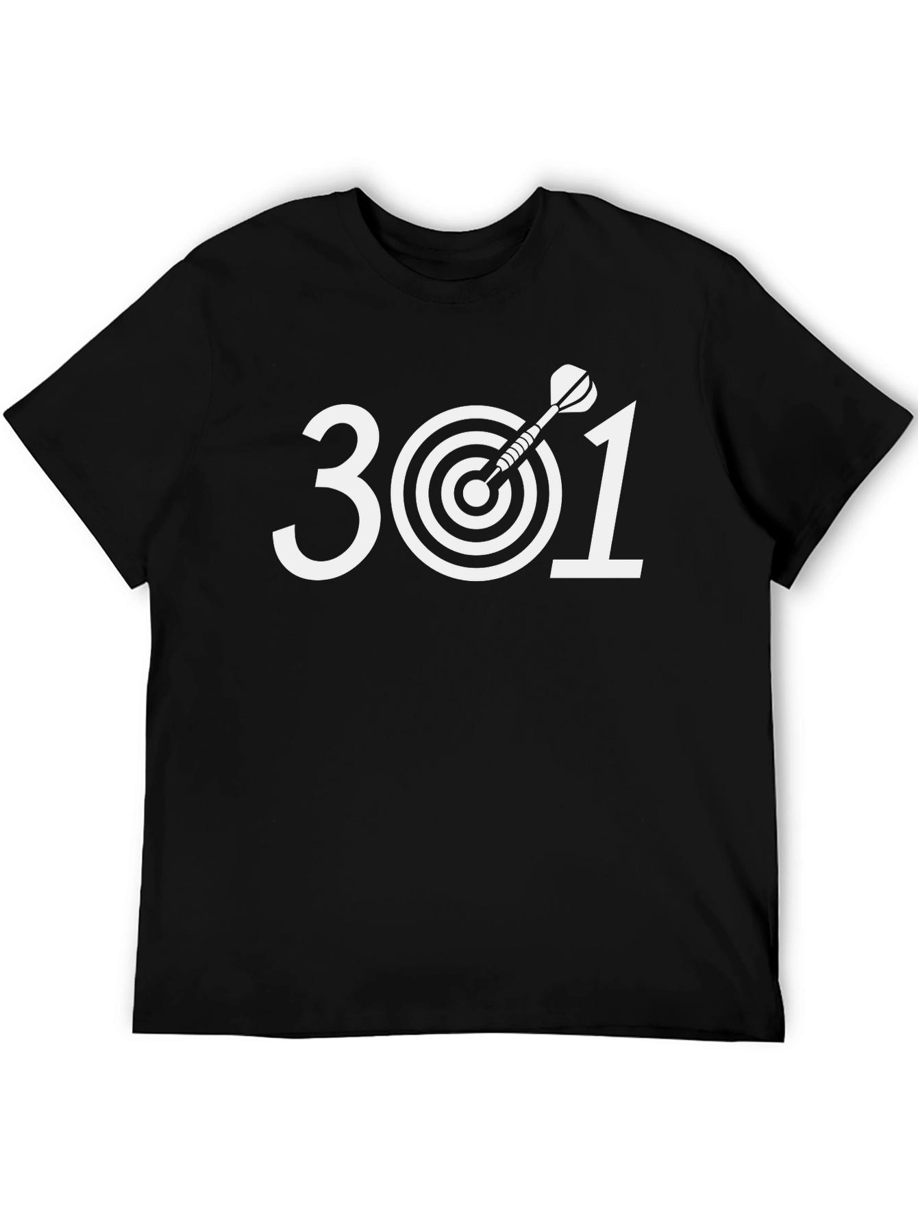 301 Darts T-Shirt - Bullseye Target Tee