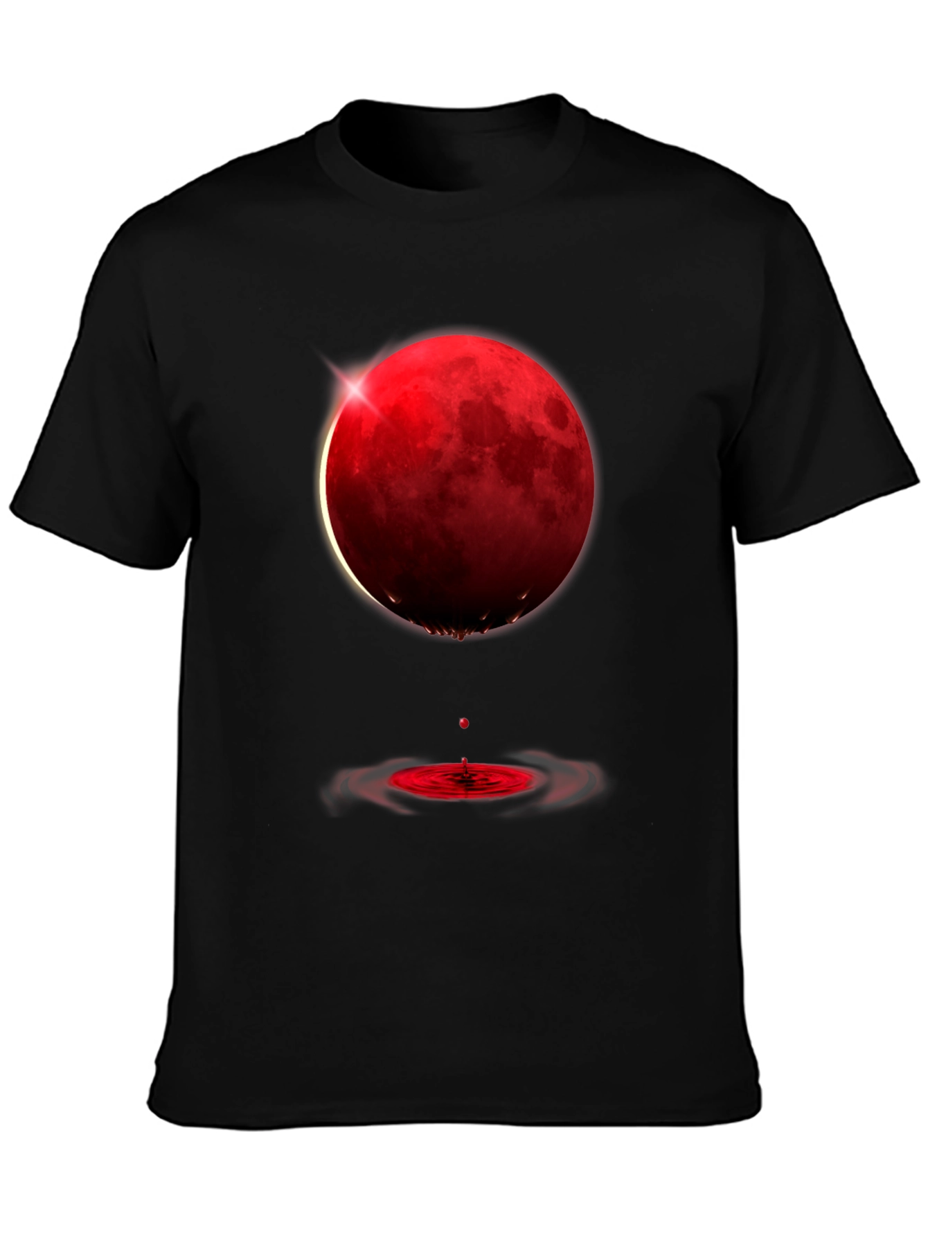 Blood Moon Eclipse Graphic Tee