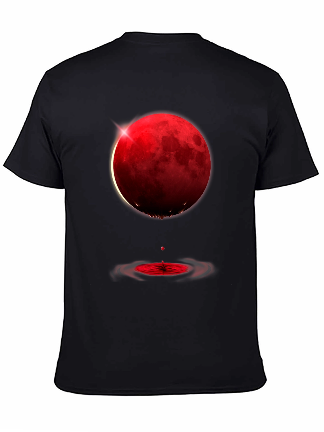 Blood Moon Eclipse Graphic Tee