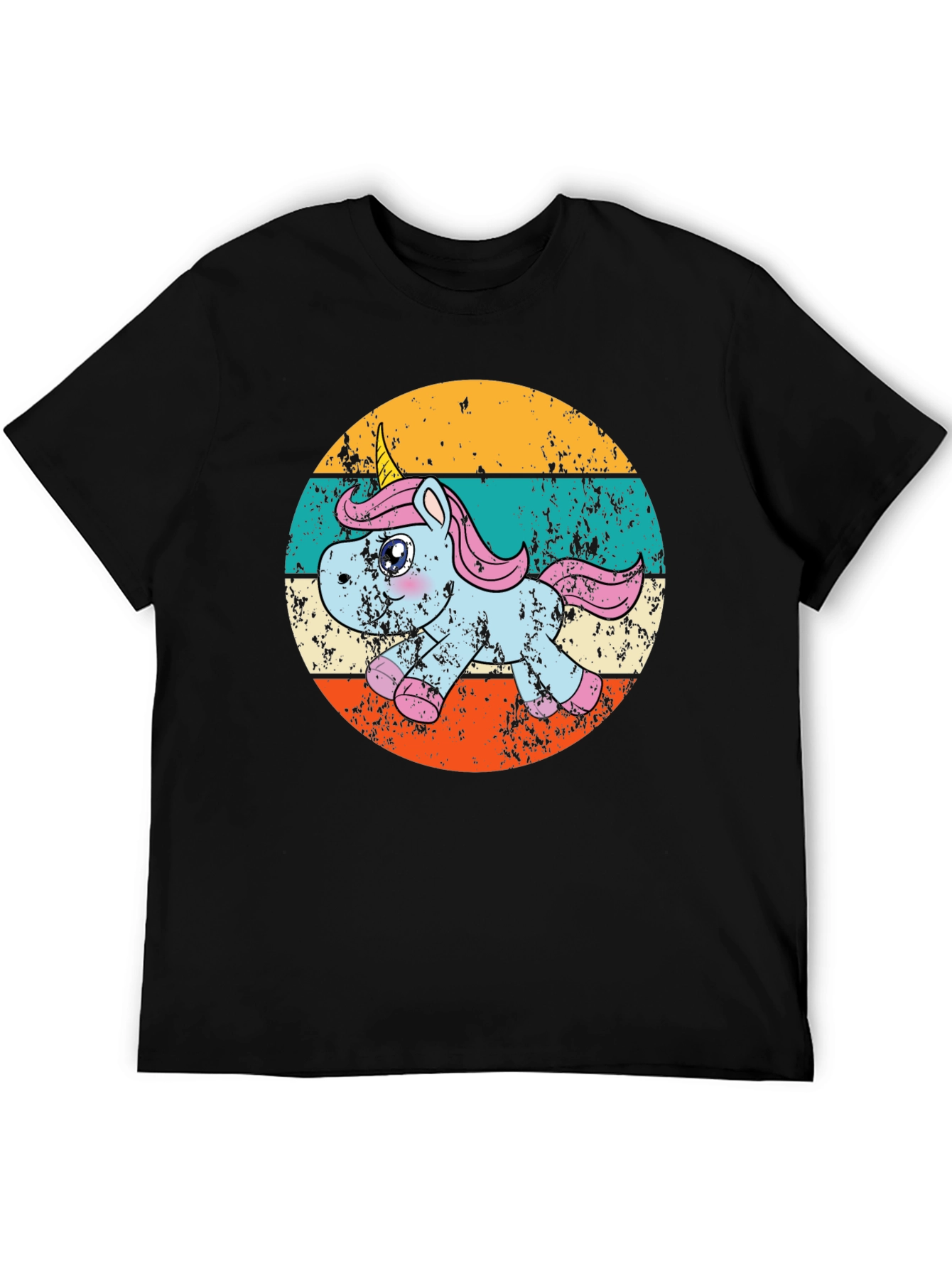 Retro Unicorn Graphic T-Shirt