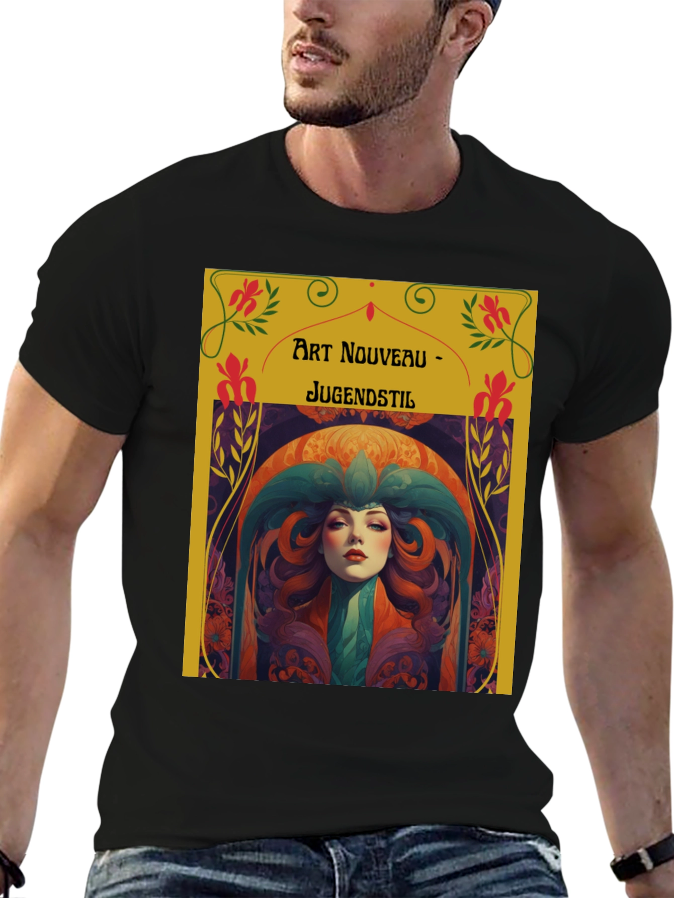 Art Nouveau Jugendstil T-Shirt