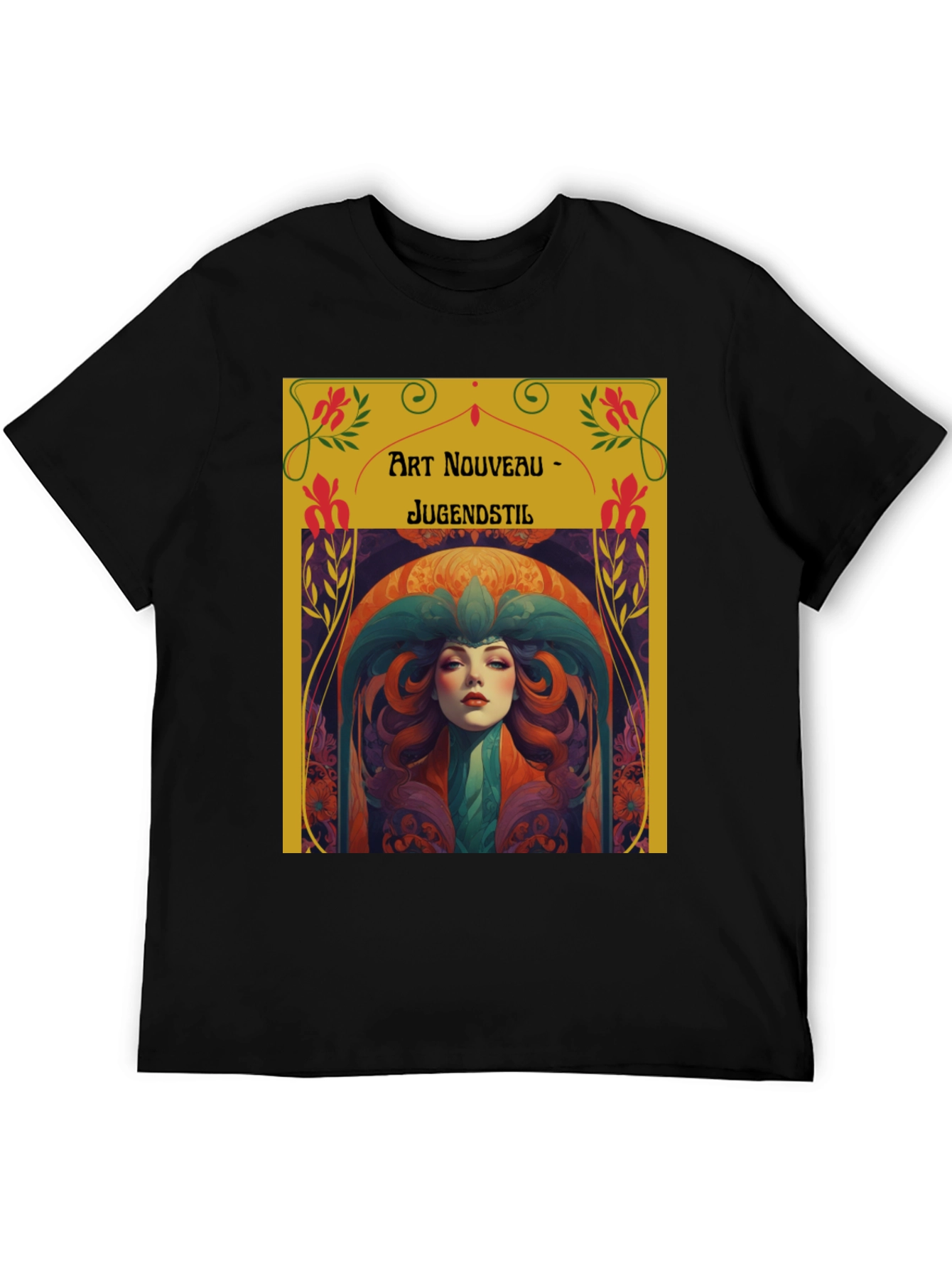 Art Nouveau Jugendstil T-Shirt