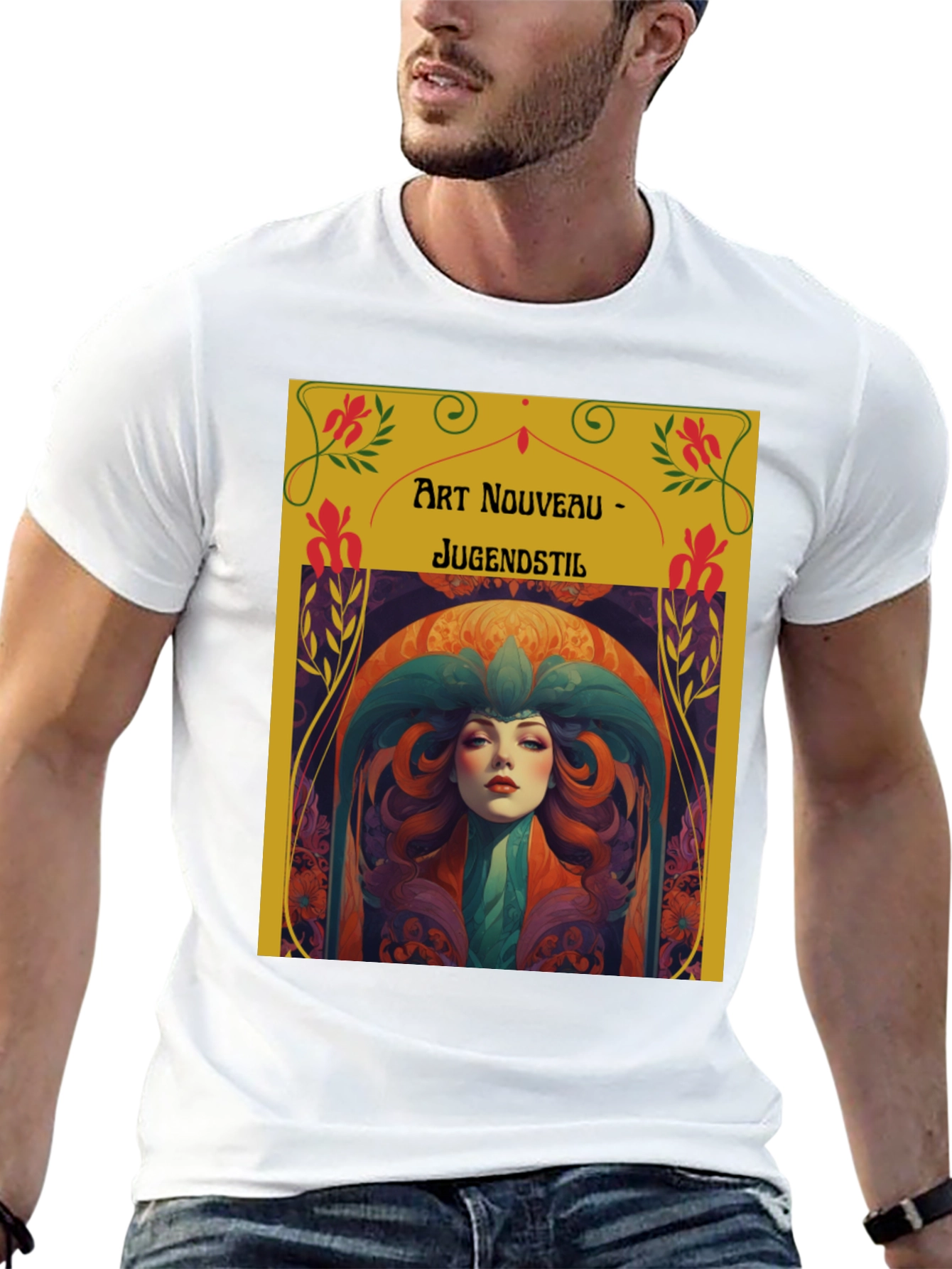 Art Nouveau Jugendstil T-Shirt