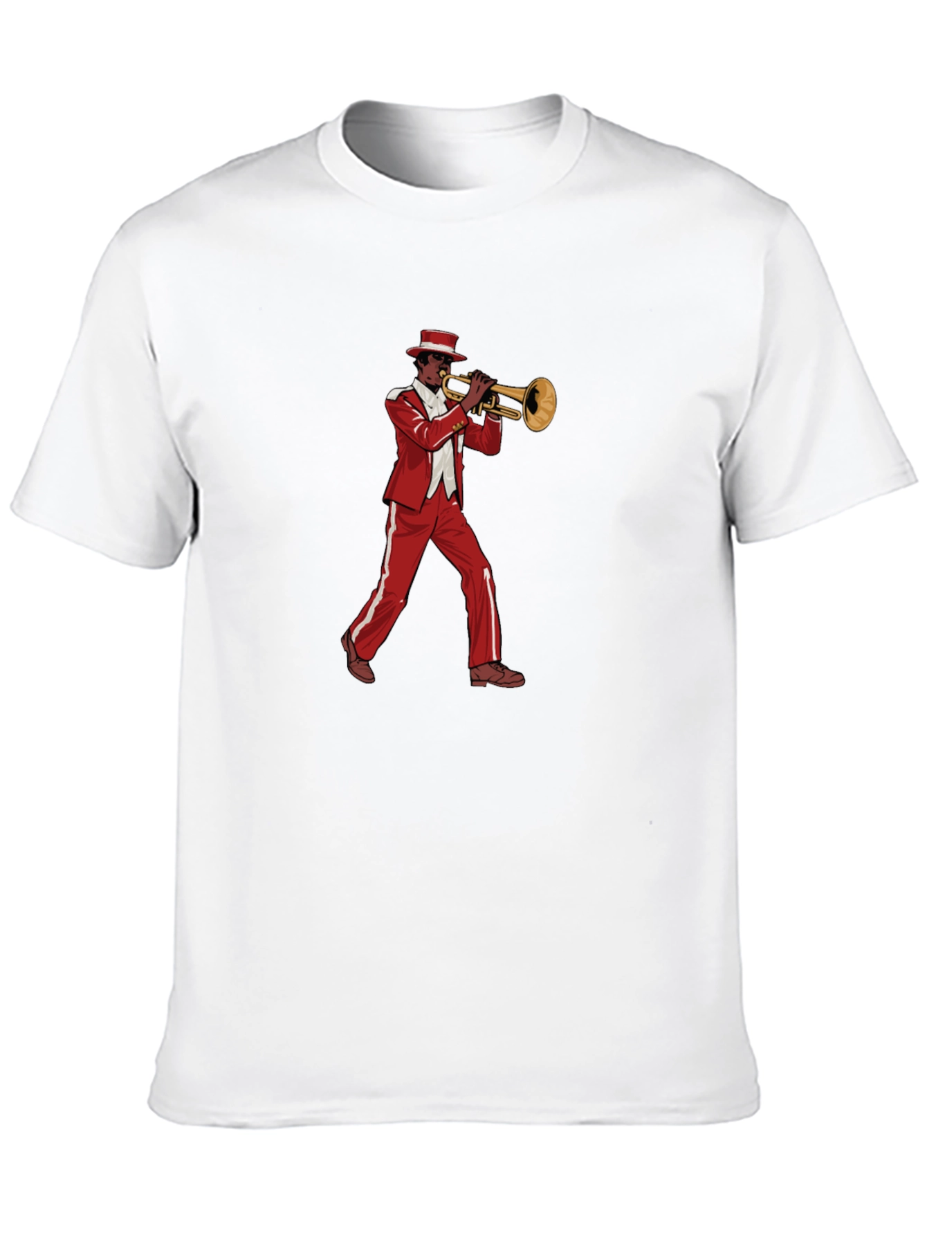 Cool Jazz Trumpet Player Graphic T-Shirt