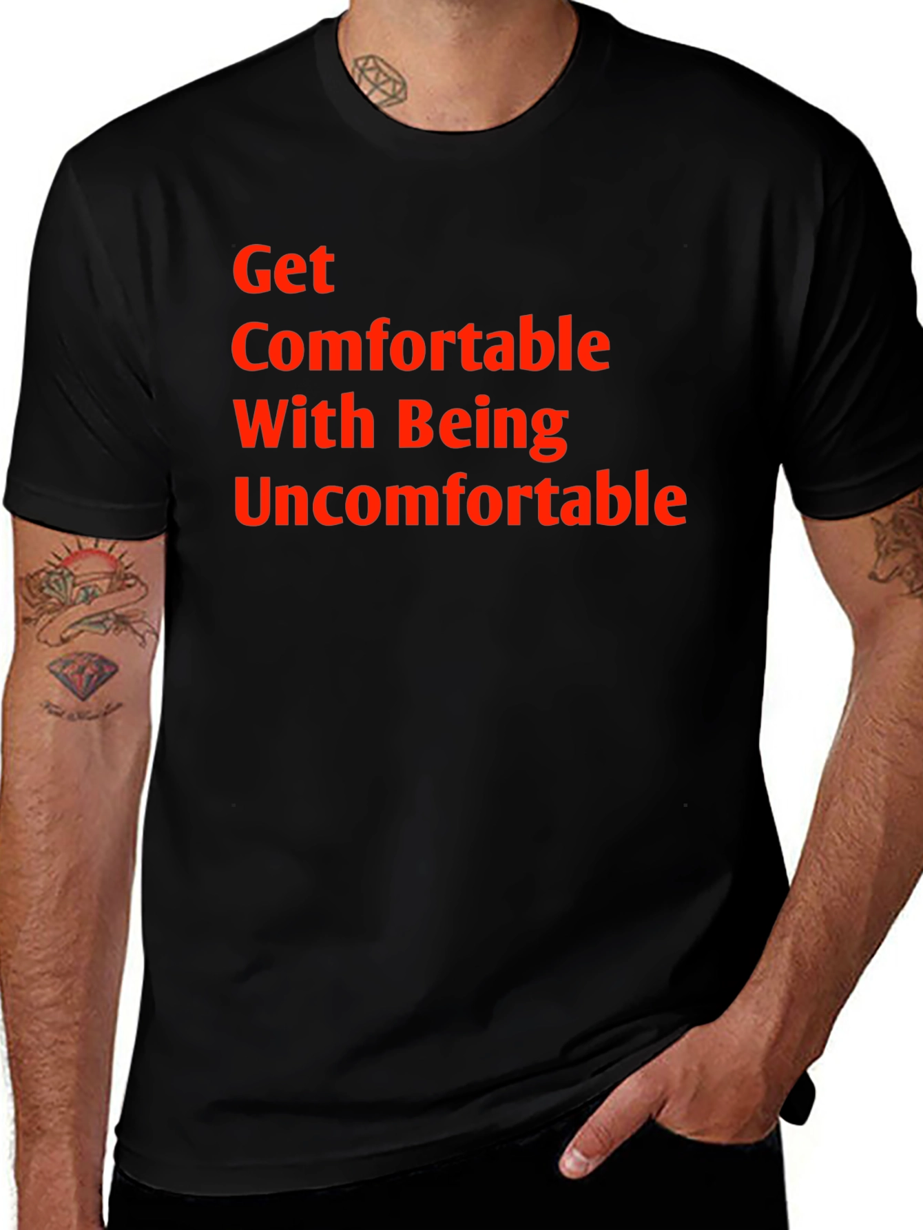 Comfort Zone Black T-Shirt