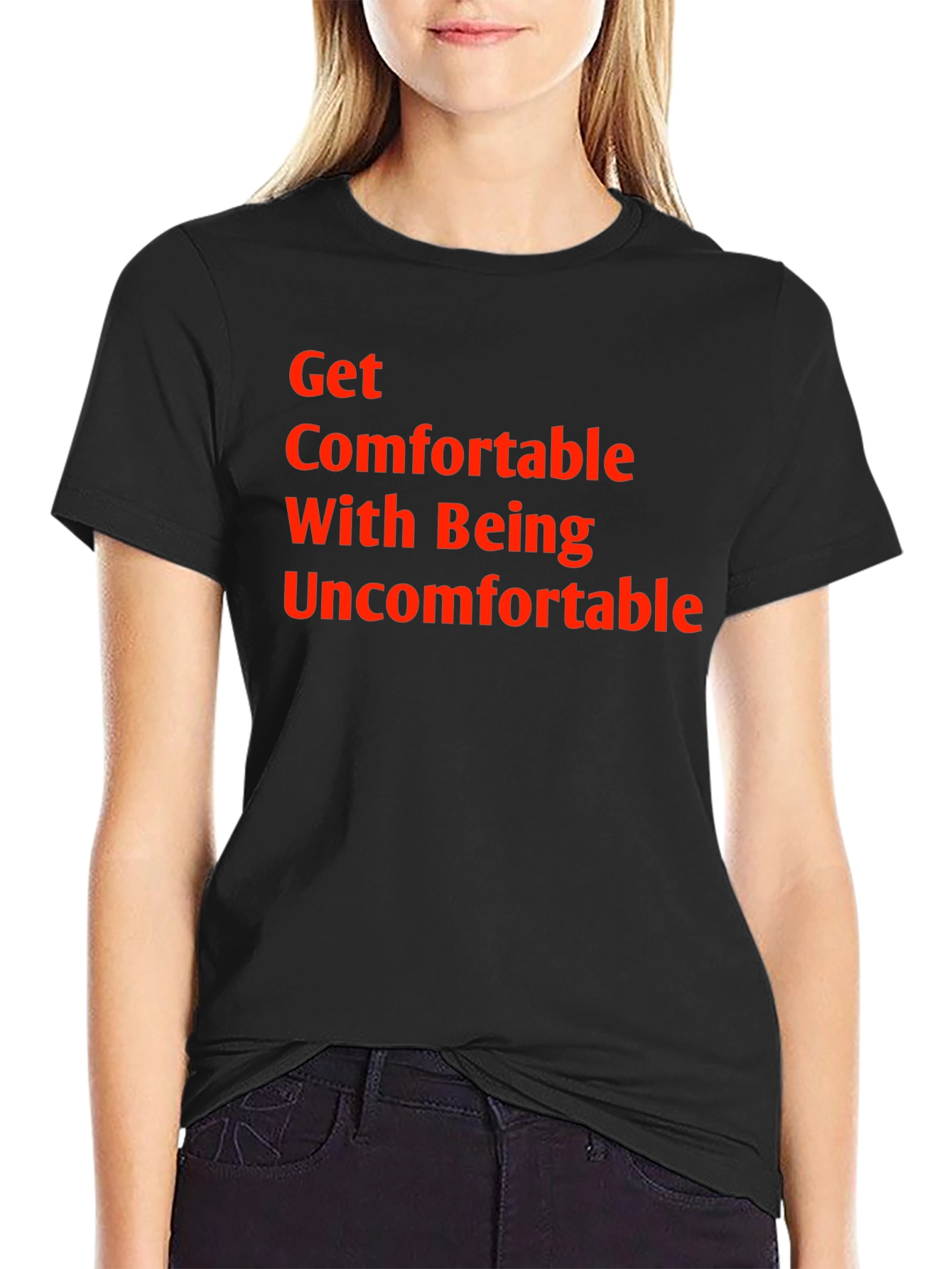Comfort Zone Black T-Shirt