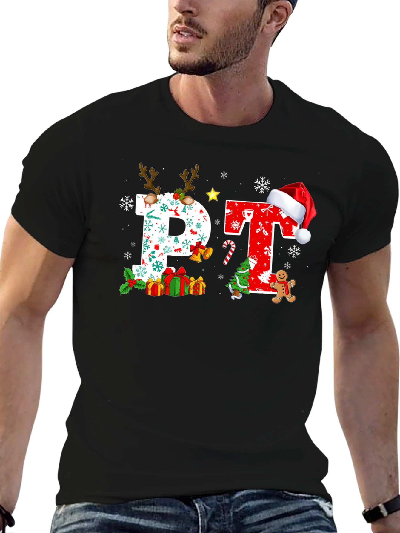Christmas PT Holiday Graphic T-Shirt