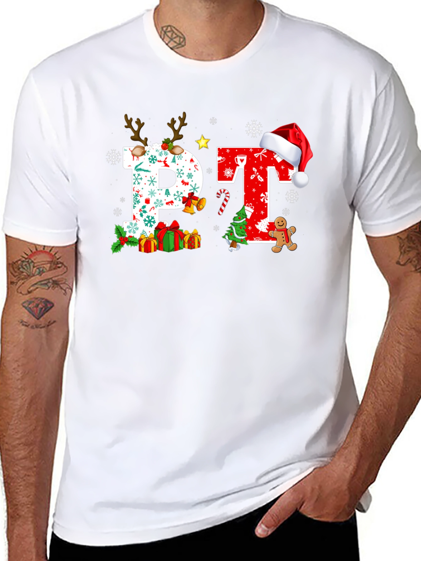 Christmas PT Holiday Graphic T-Shirt