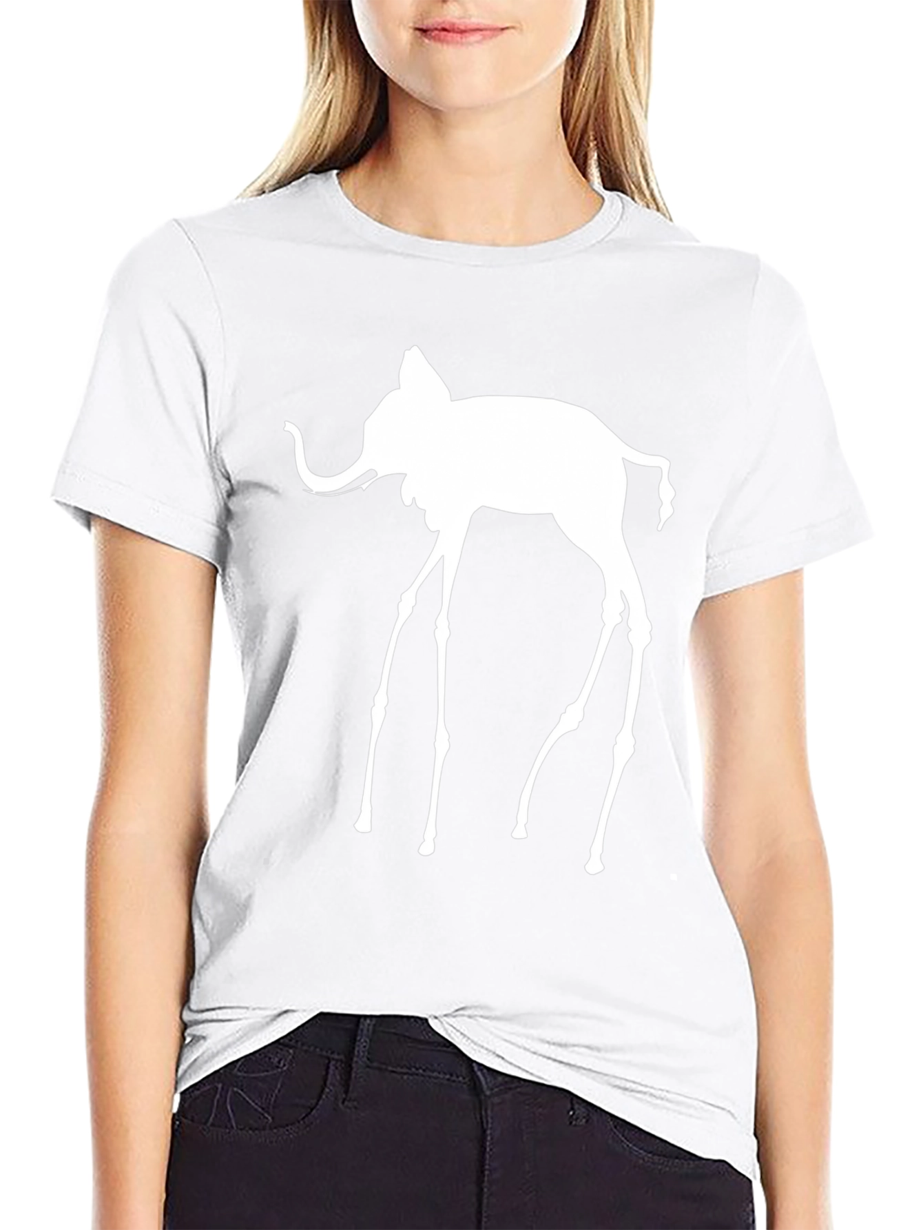 Surreal Elephant T-Shirt - Modern Graphic Tee