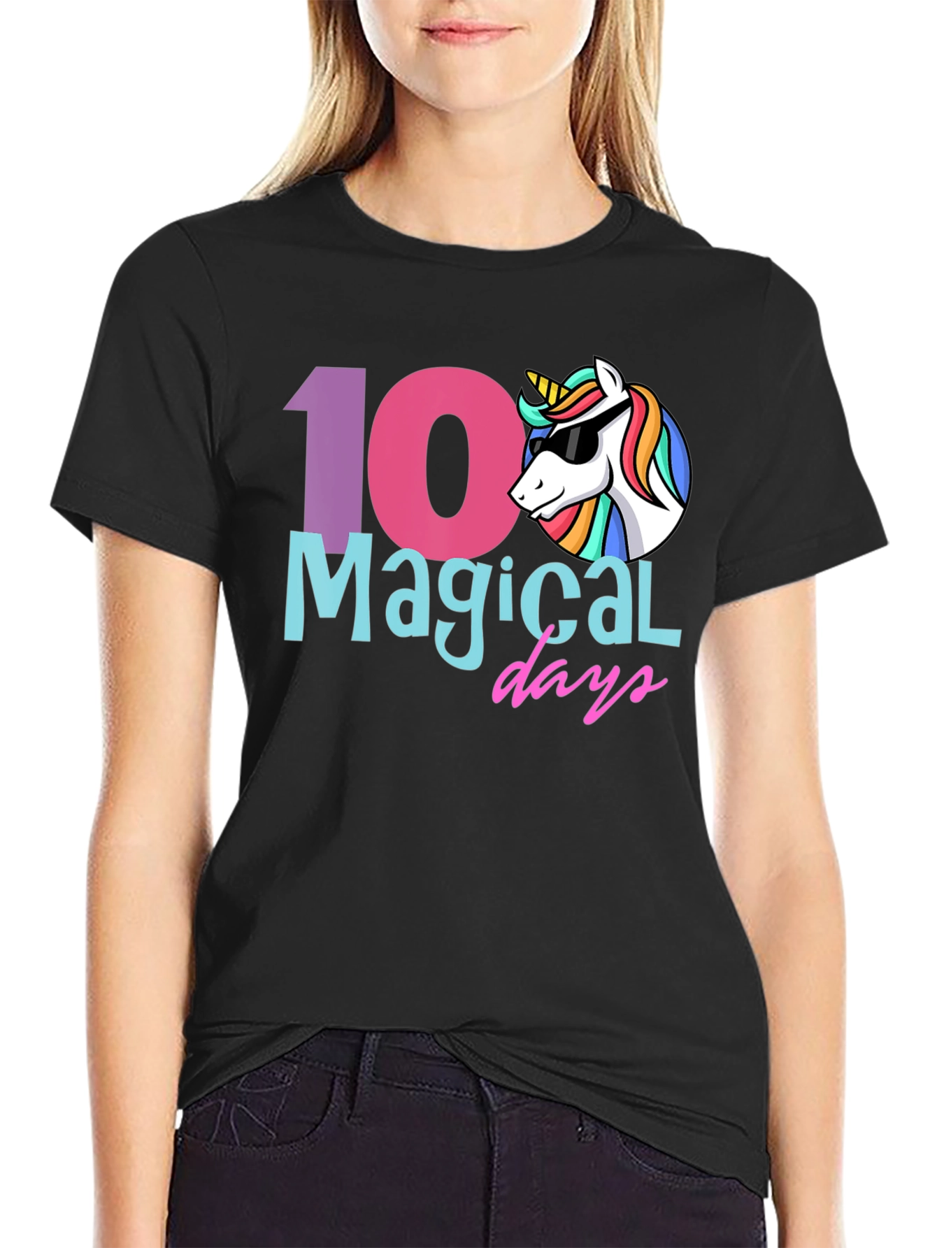 100 Magical Days Unicorn T-Shirt