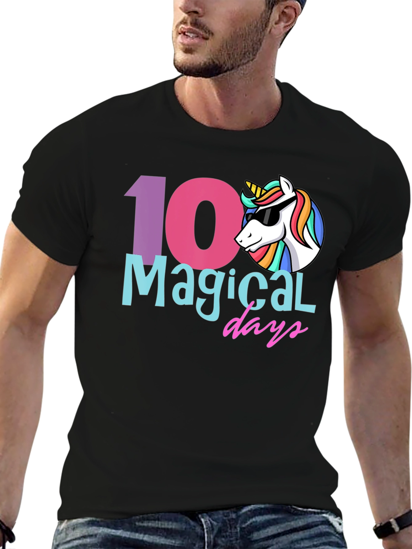 100 Magical Days Unicorn T-Shirt