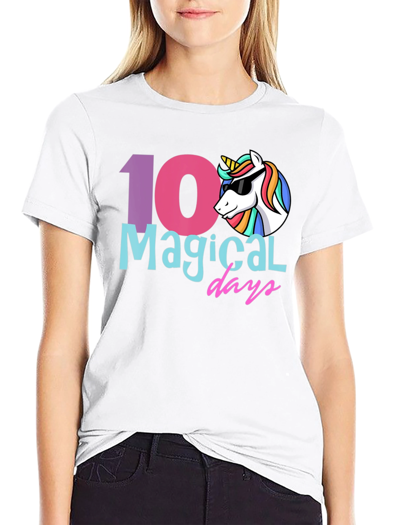 100 Magical Days Unicorn T-Shirt